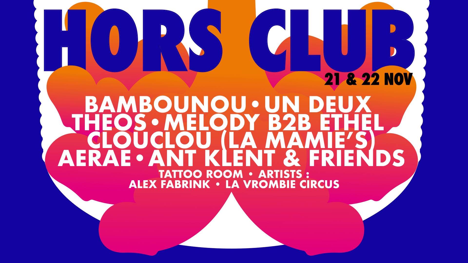Annulé /// Hors Club Airlines - Hors Club Festival Annulé //