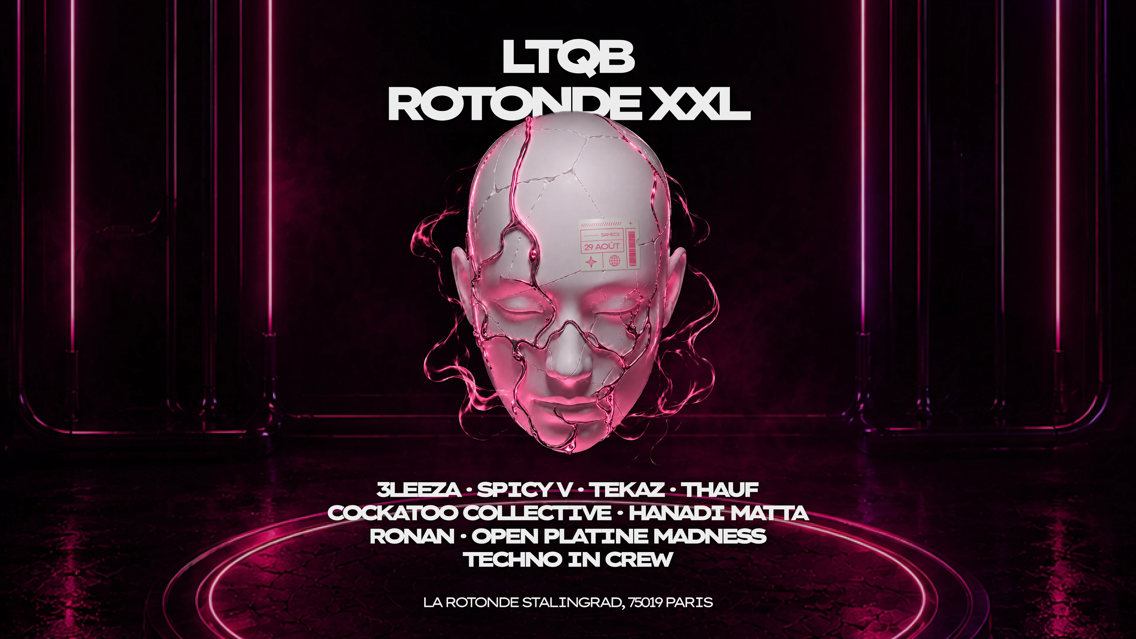 Ltqb: Open-Air & Club: 3leeza · Spicy V · Tekaz · Thauf