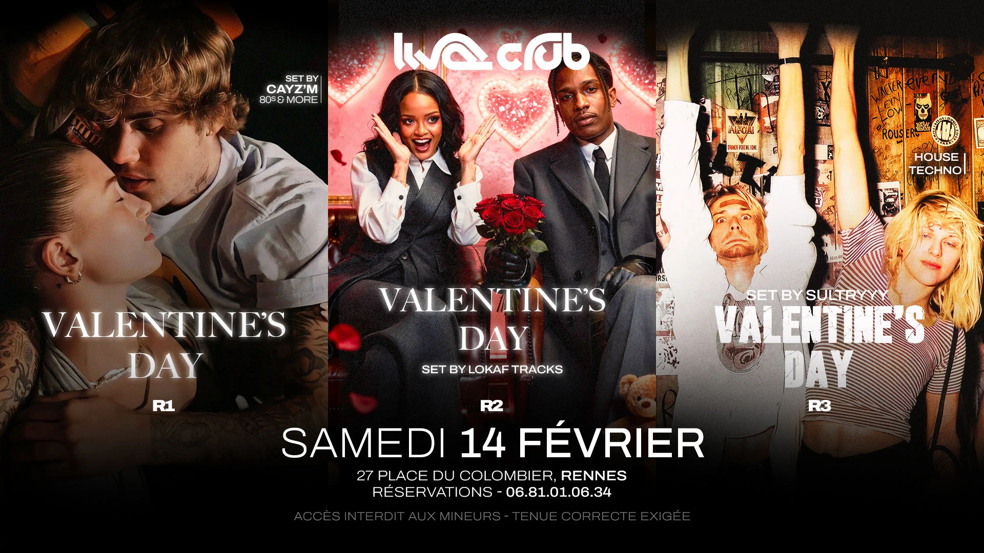 Saint-Valentin:Cayz'm(R1) + Lokaf Tracks(R2) + Sultryyy(R3)