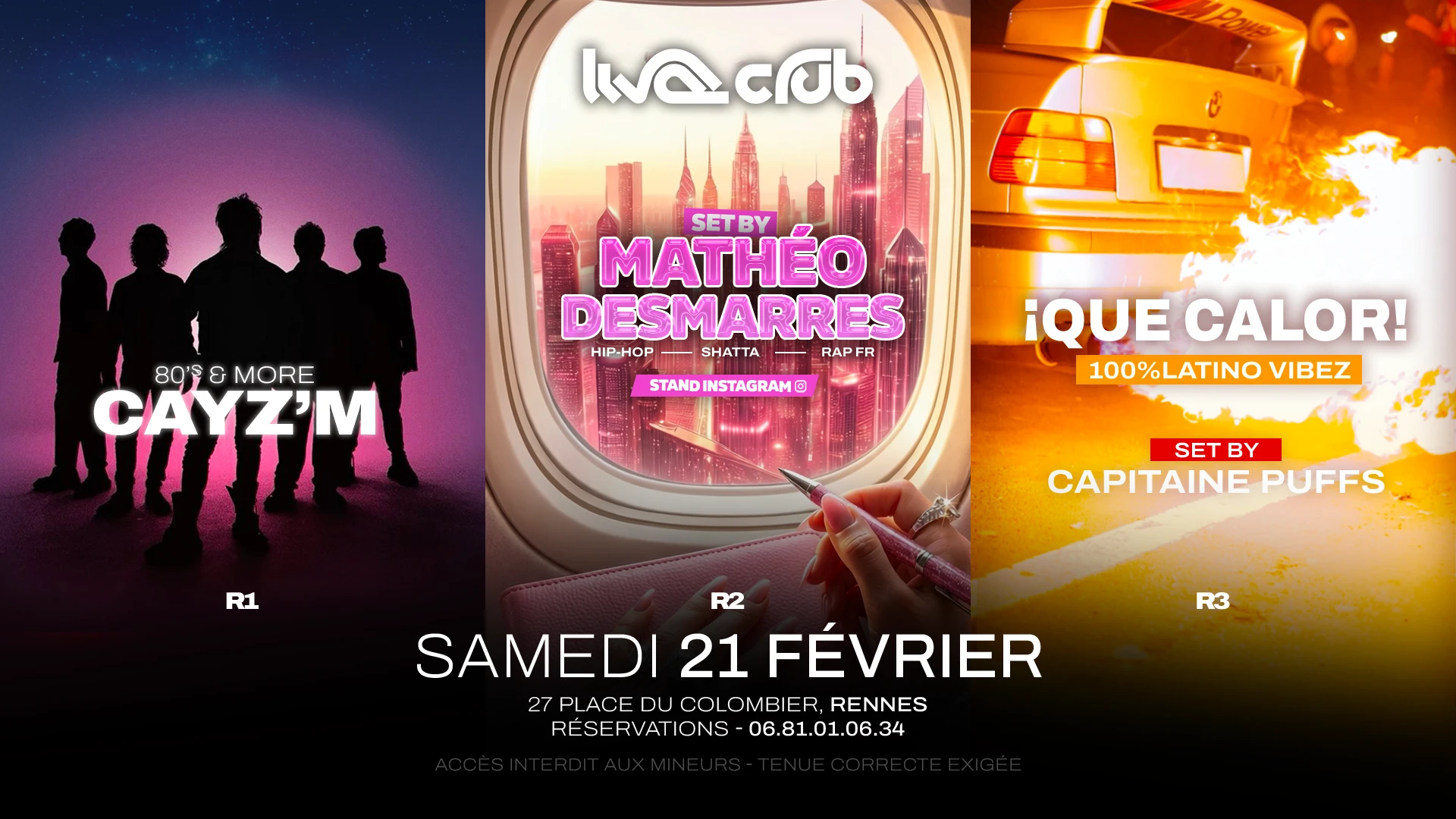 Que Calor:Matheo Desmarres(R2)+Cayz'm(R1)+Capitainepuffs(R3)