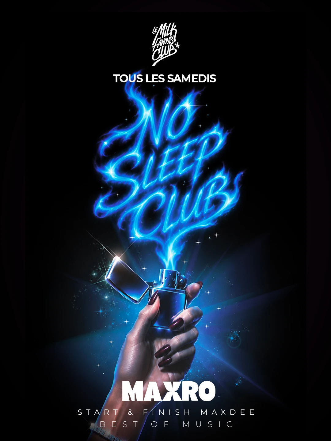Sam 17 Oct - No Sleep Club W/ Maxro
