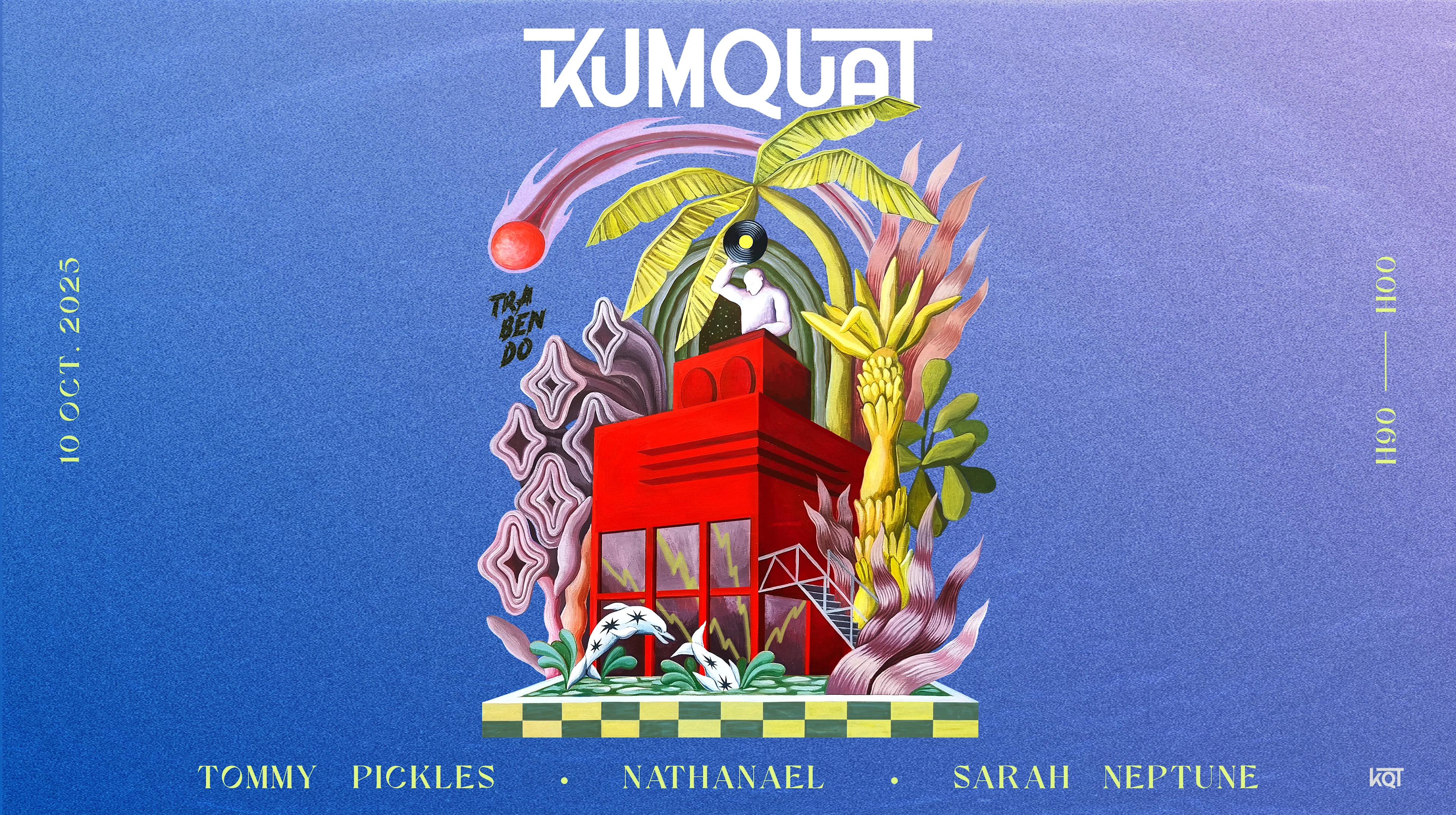Kumquat In Paris : Tommy Pickles + Nathanael + Sarah Neptune
