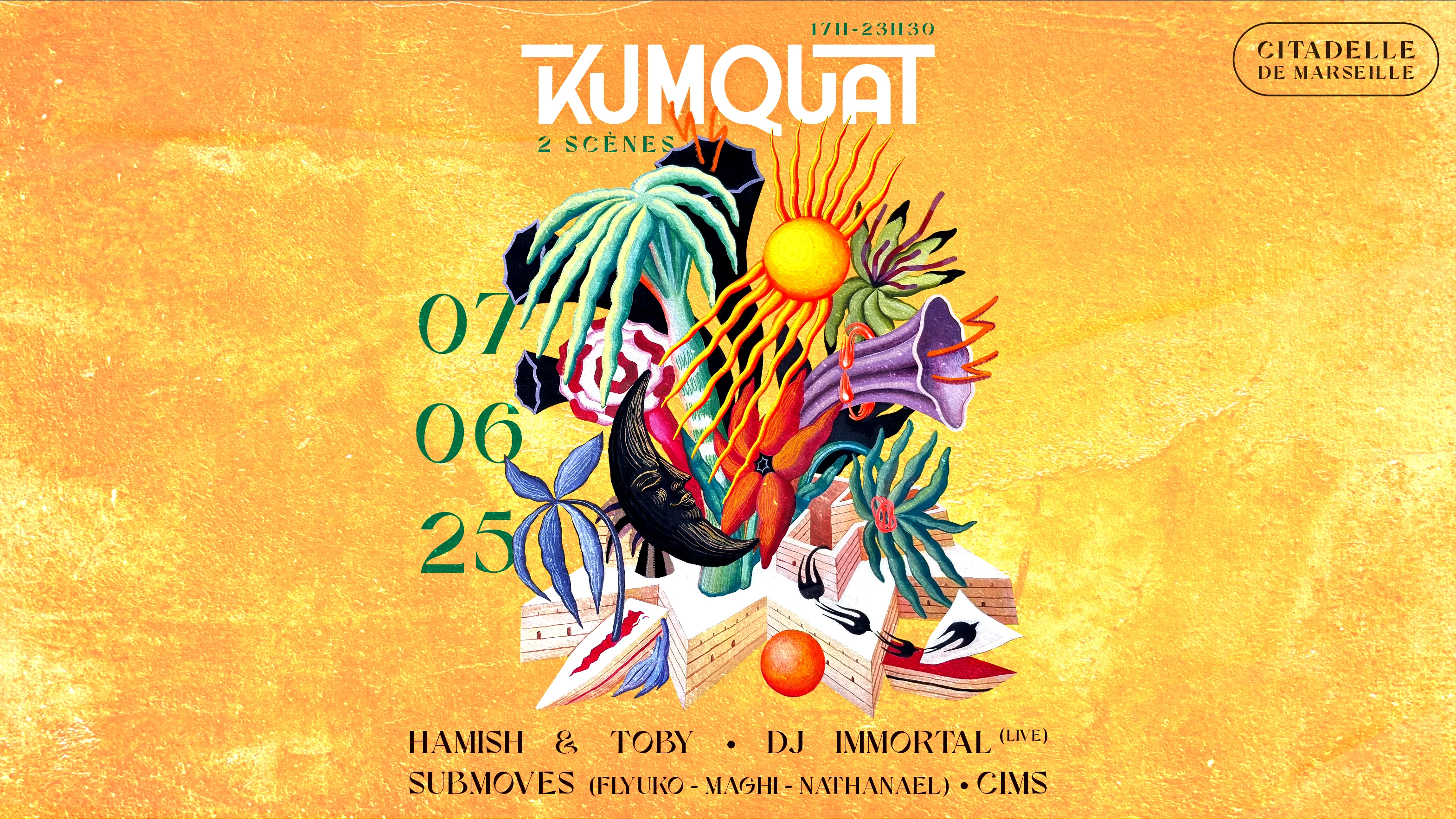Open Air Citadelle W/ Hamish & Toby, Dj Immortal & More
