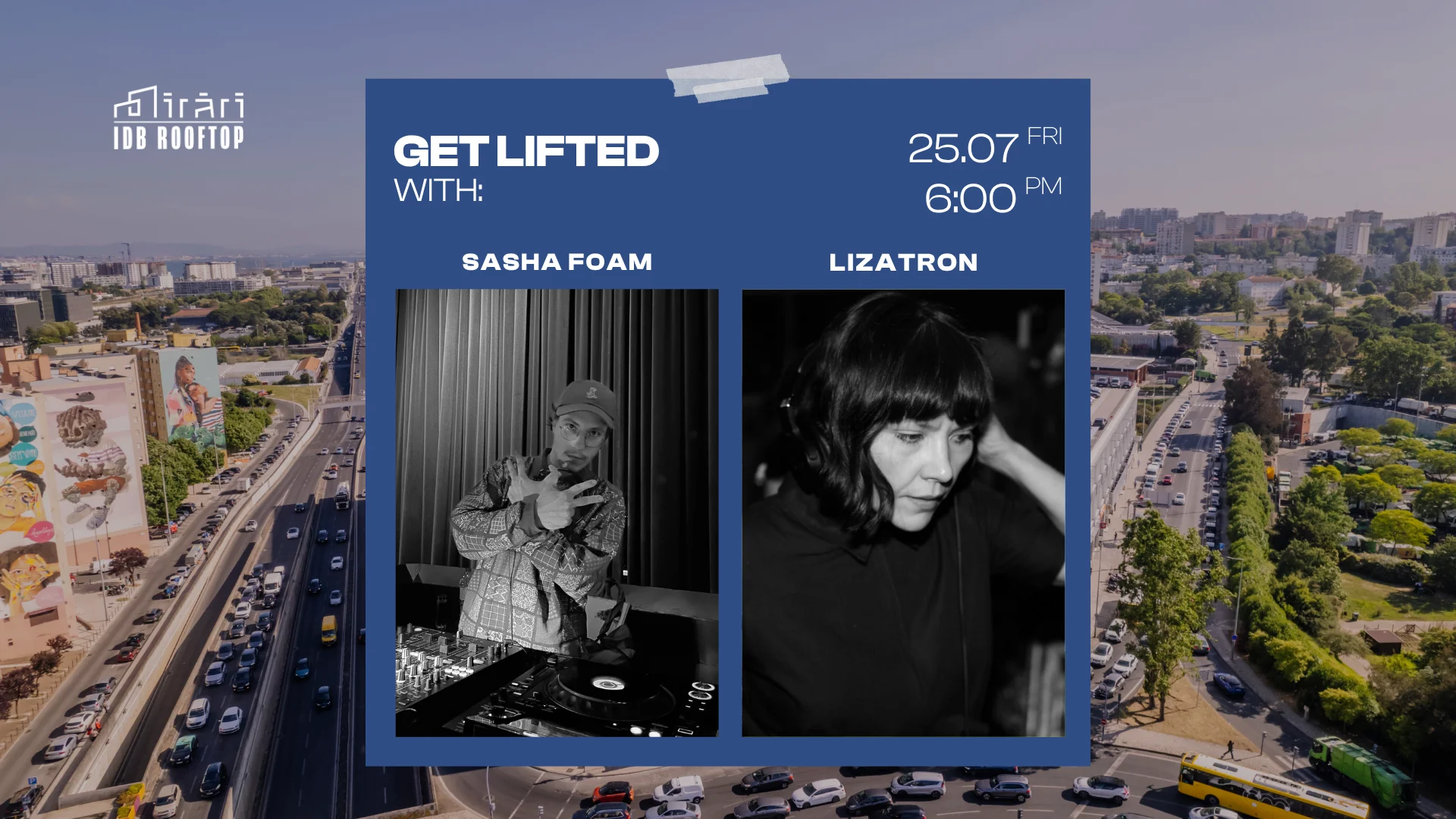 Get Lifted With: Sasha Foam & Lizatron