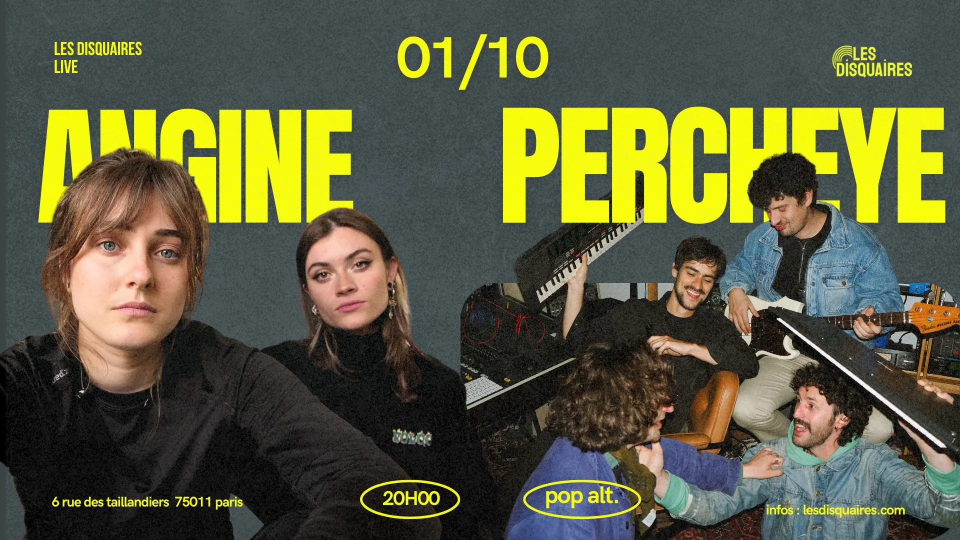 Angine X Percheye - Live