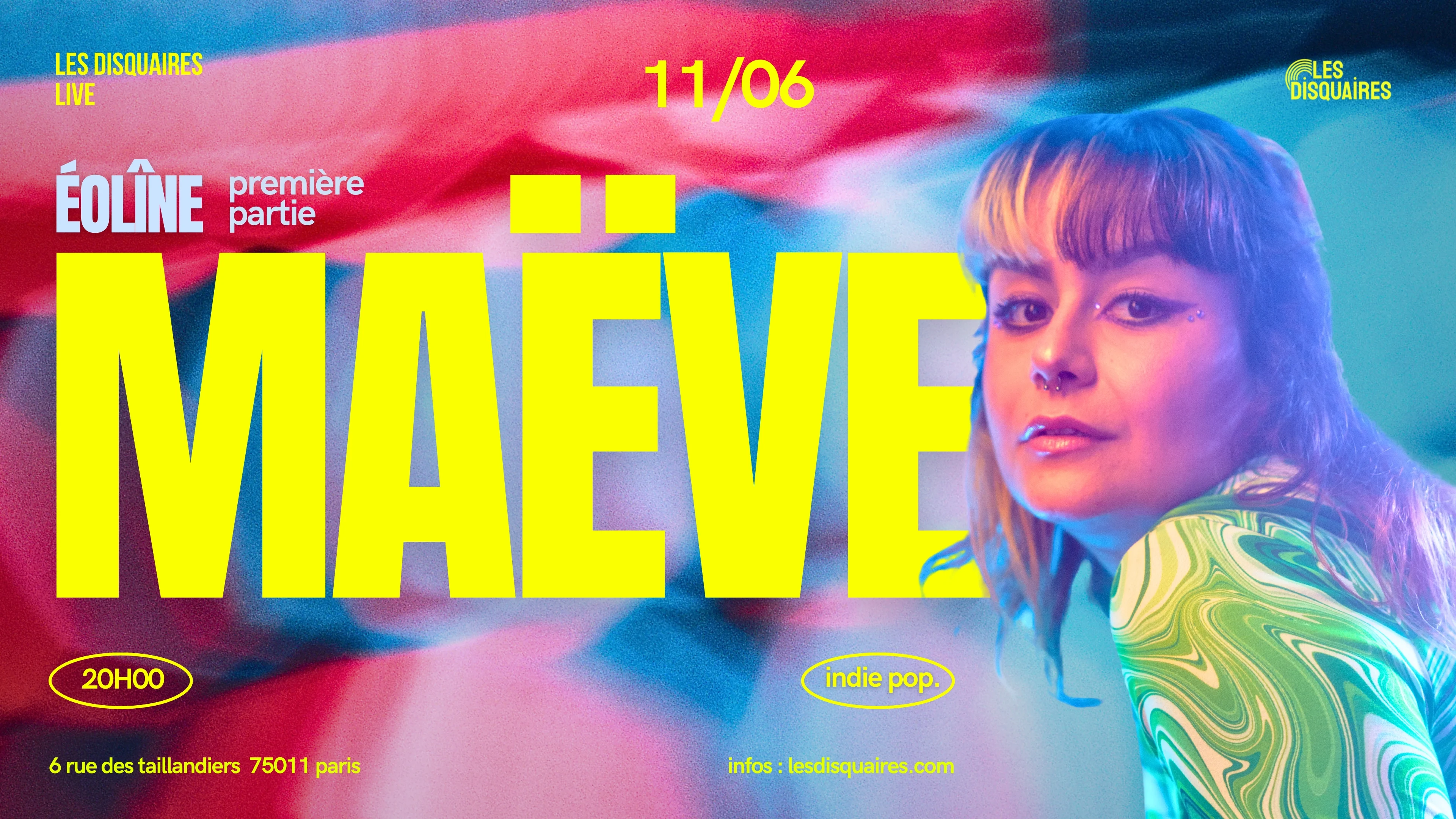 Maëve - Live X Première Partie Éolîne