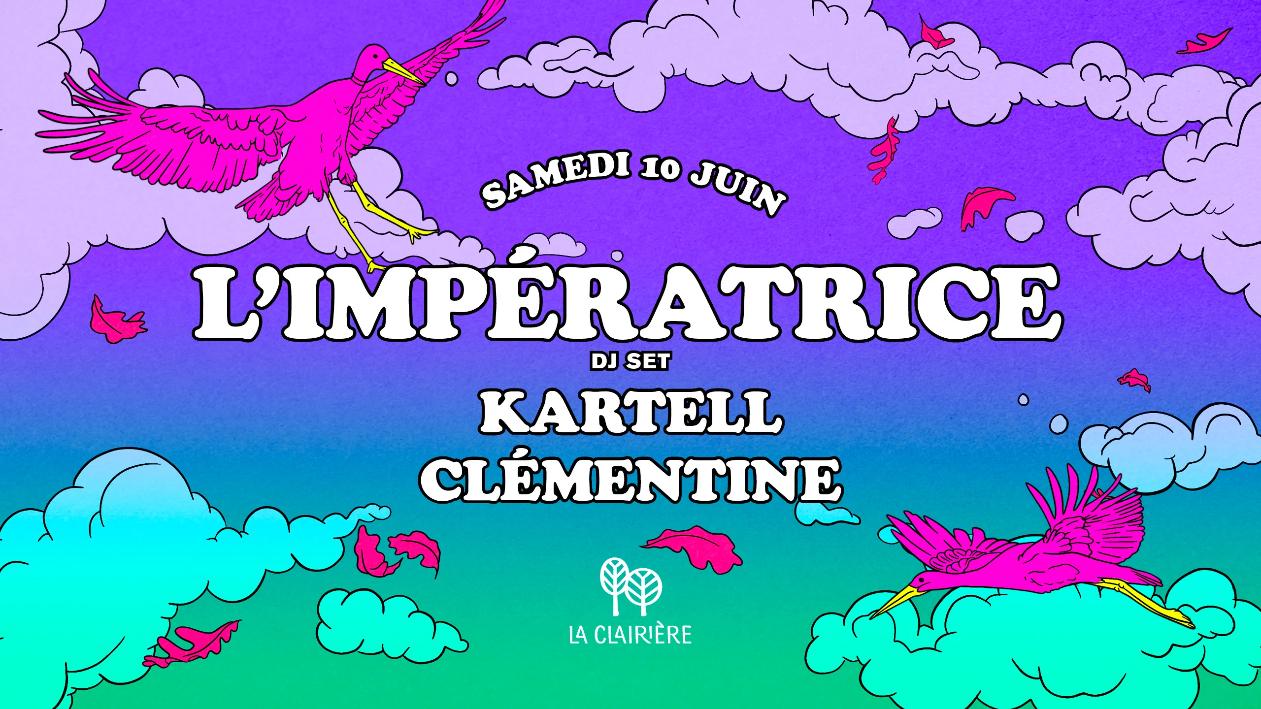La Clairière : L’Impératrice, Kartell, Clémentine