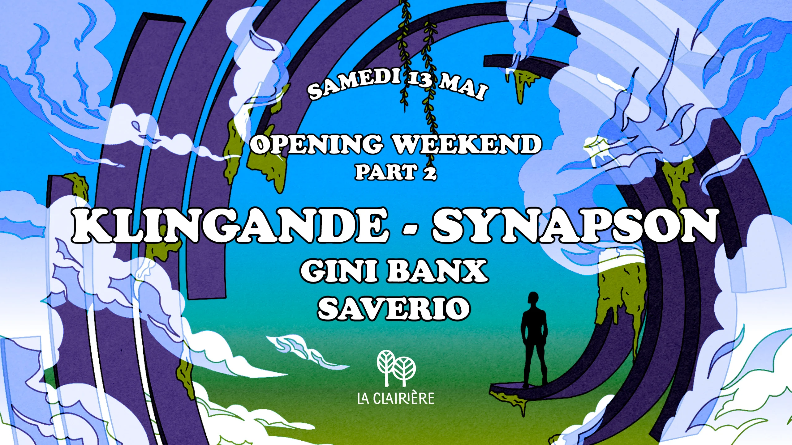 La Clairière : Klingande, Synapson, Gini Banx, Saverio