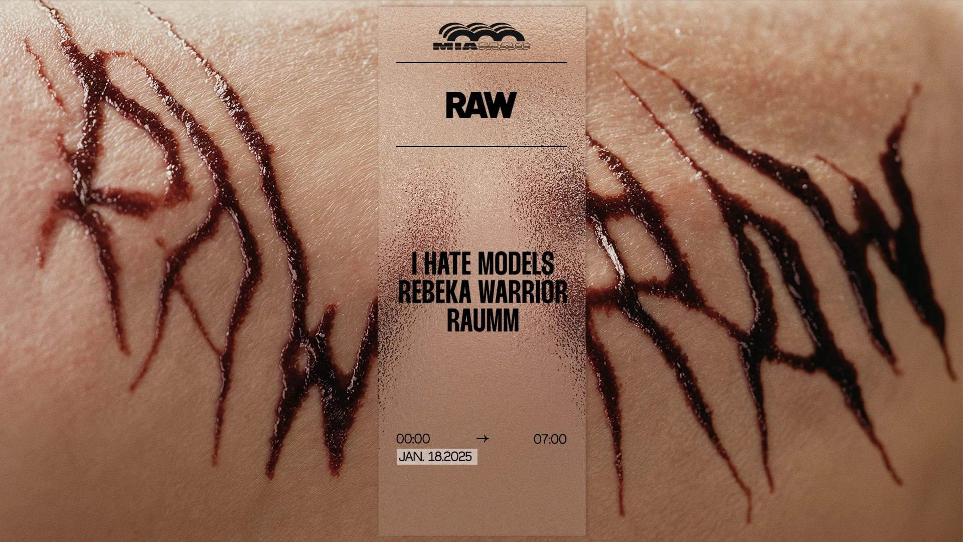 Raw X Mia Mao : I Hate Models, Rebeka Warrior & Raumm