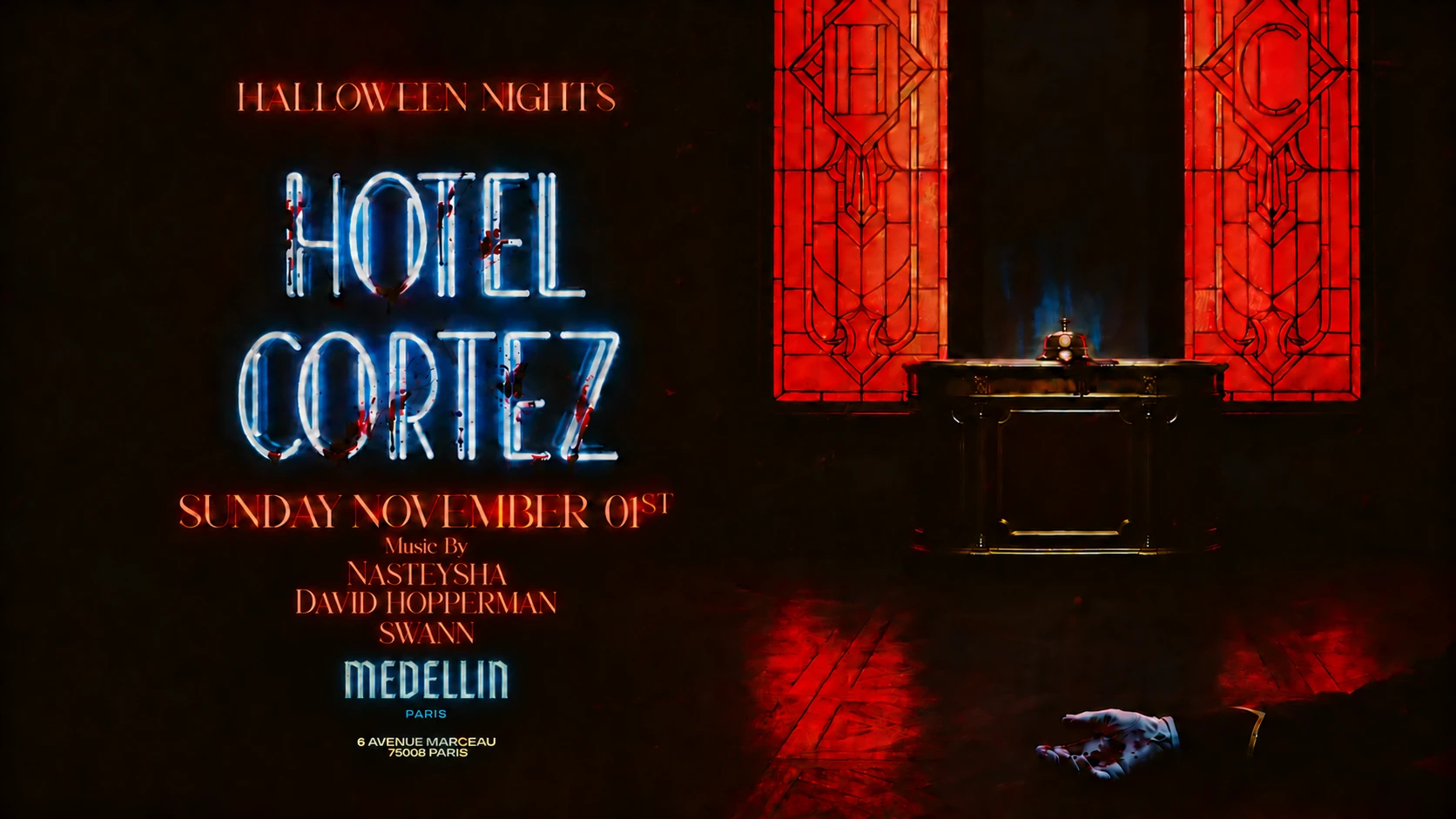 Miss You Mon Amour @ Medellin Paris - Dim 1 Nov. [Halloween]