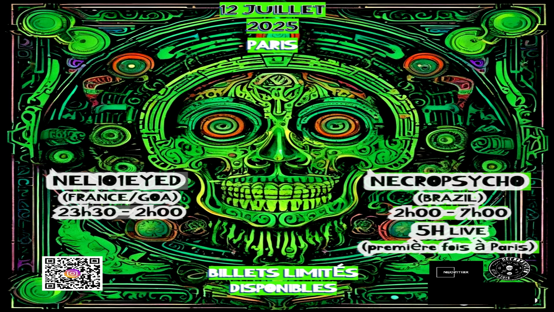 Neom Rituals | Necropsycho 5h Live / Nelio1eyed