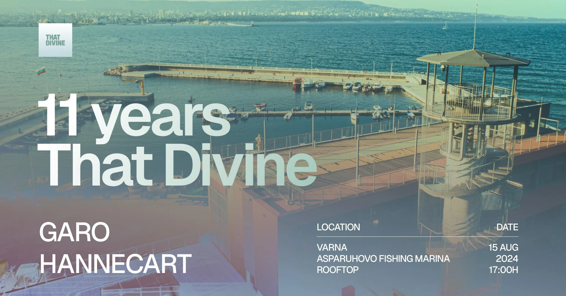 11 Years That Divine Birthday At The Rooftop - Varna 15.08