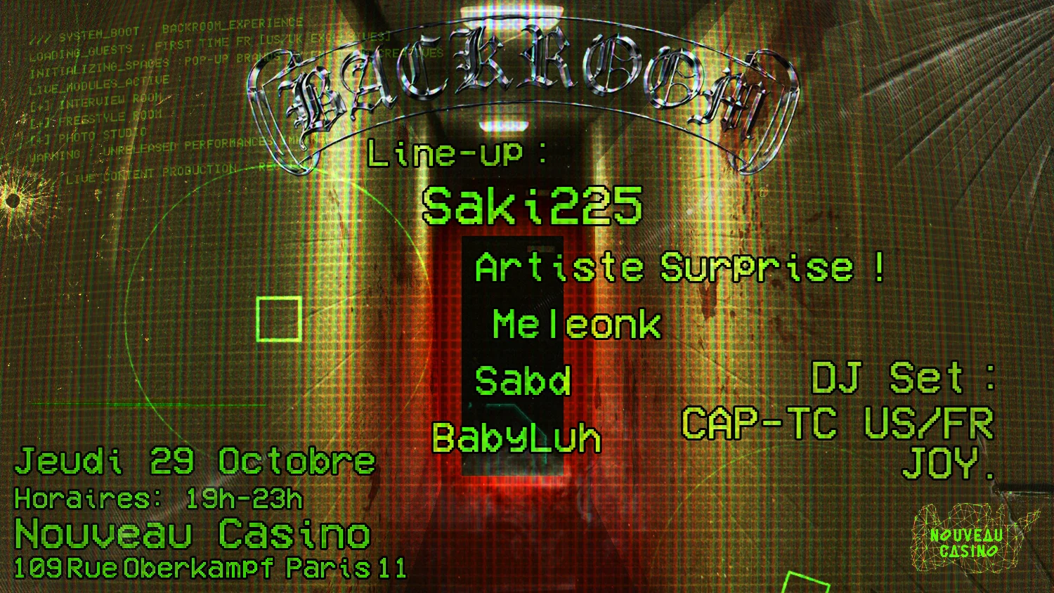 Backroom Festival Vol.1