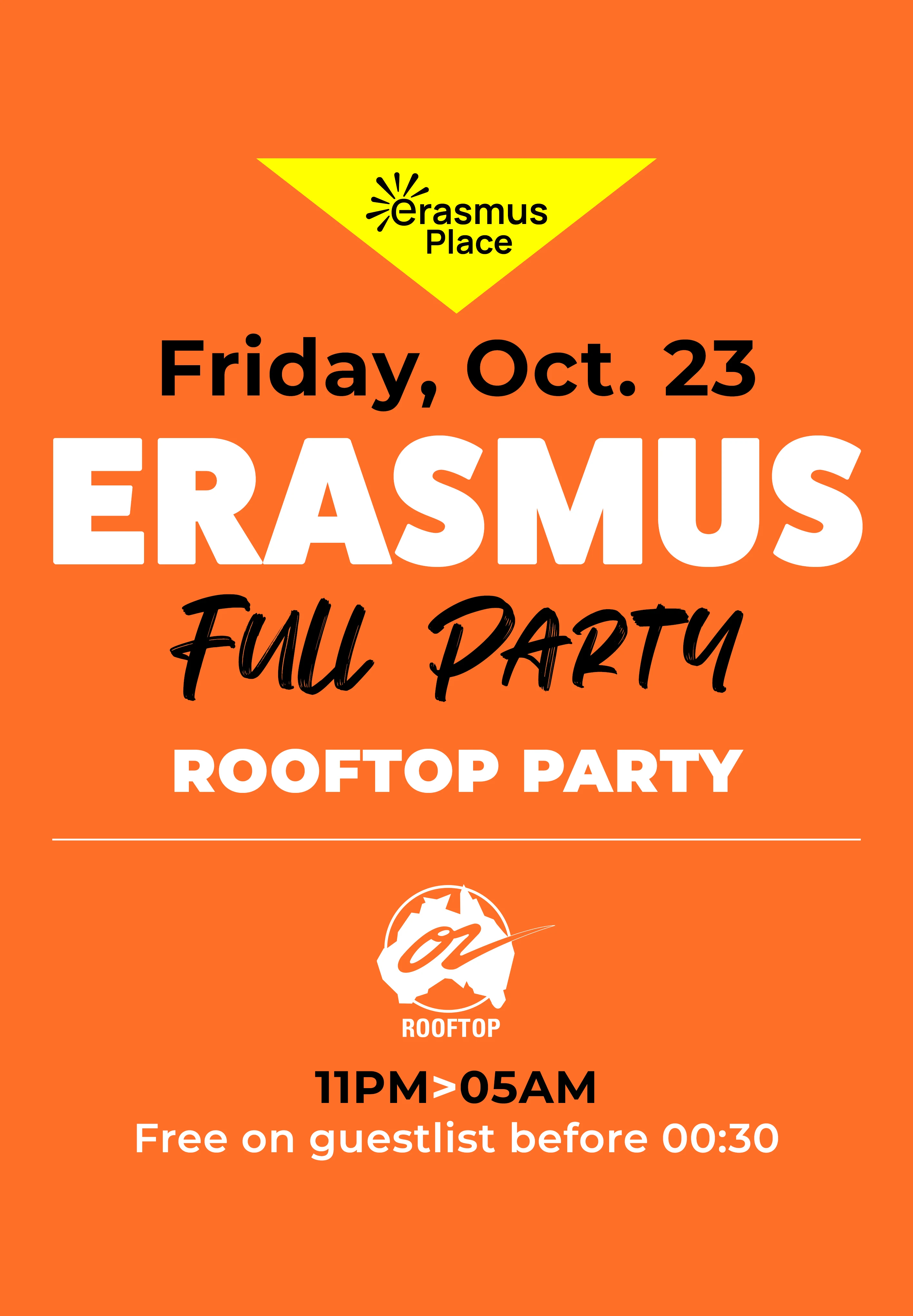 Erasmus Full Party - Rooftop