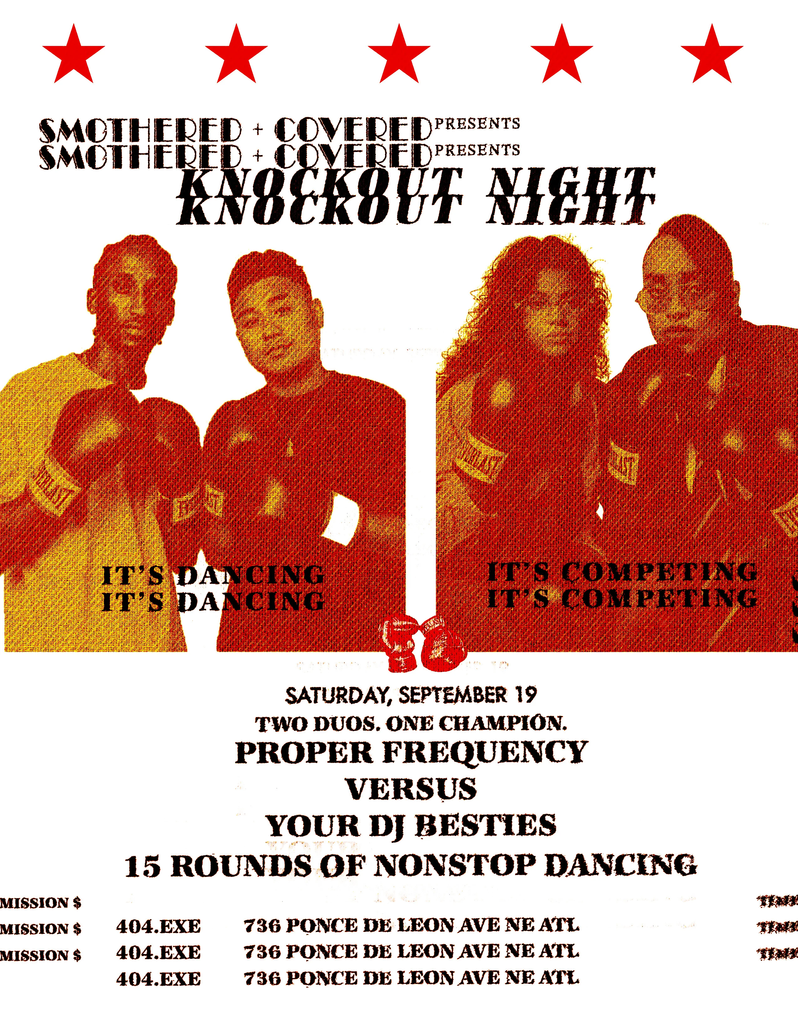 Smothered + Covered Presents Knockout