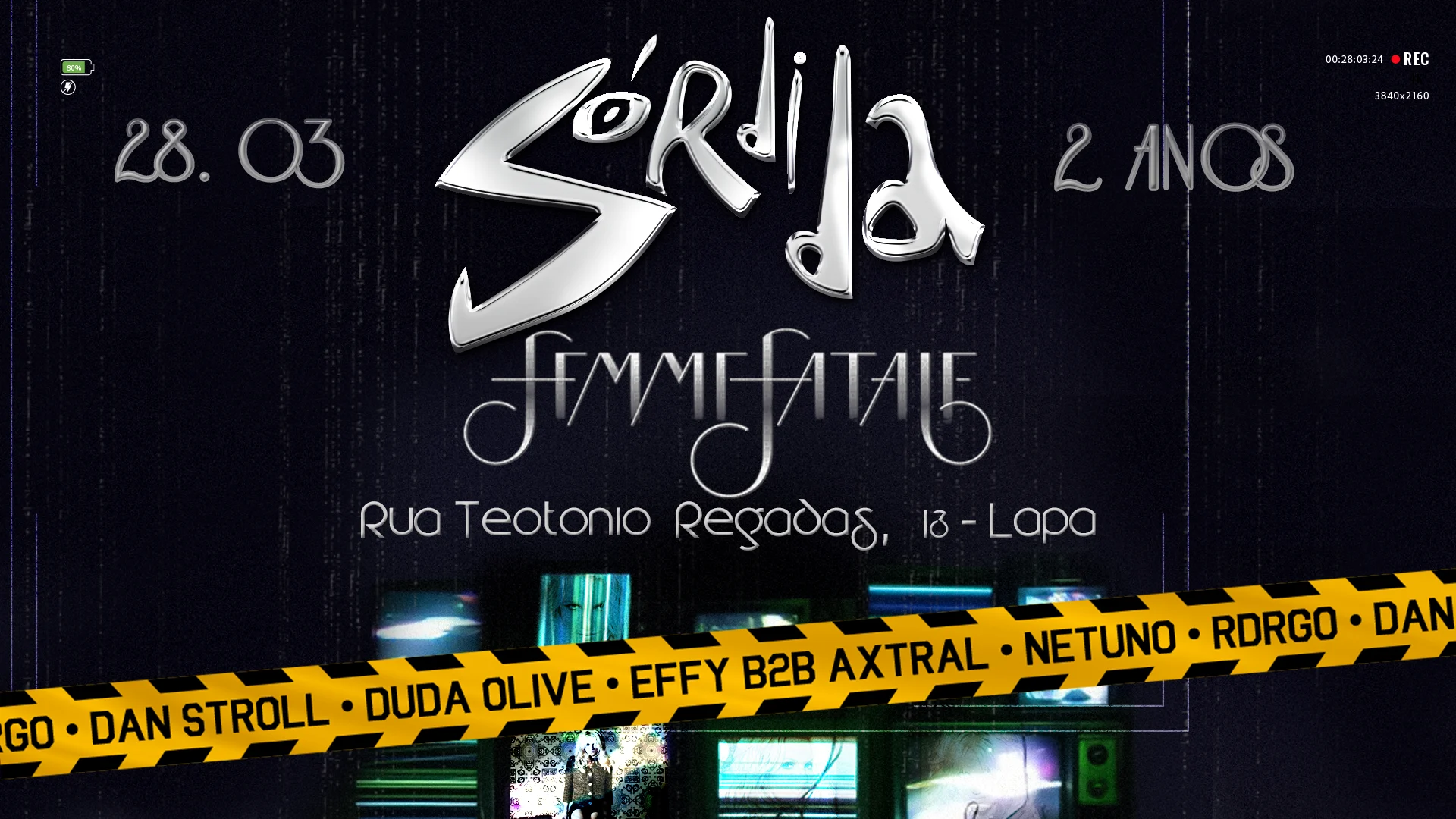 (Evento Cancelado) Sórdida ~ Femme Fatale