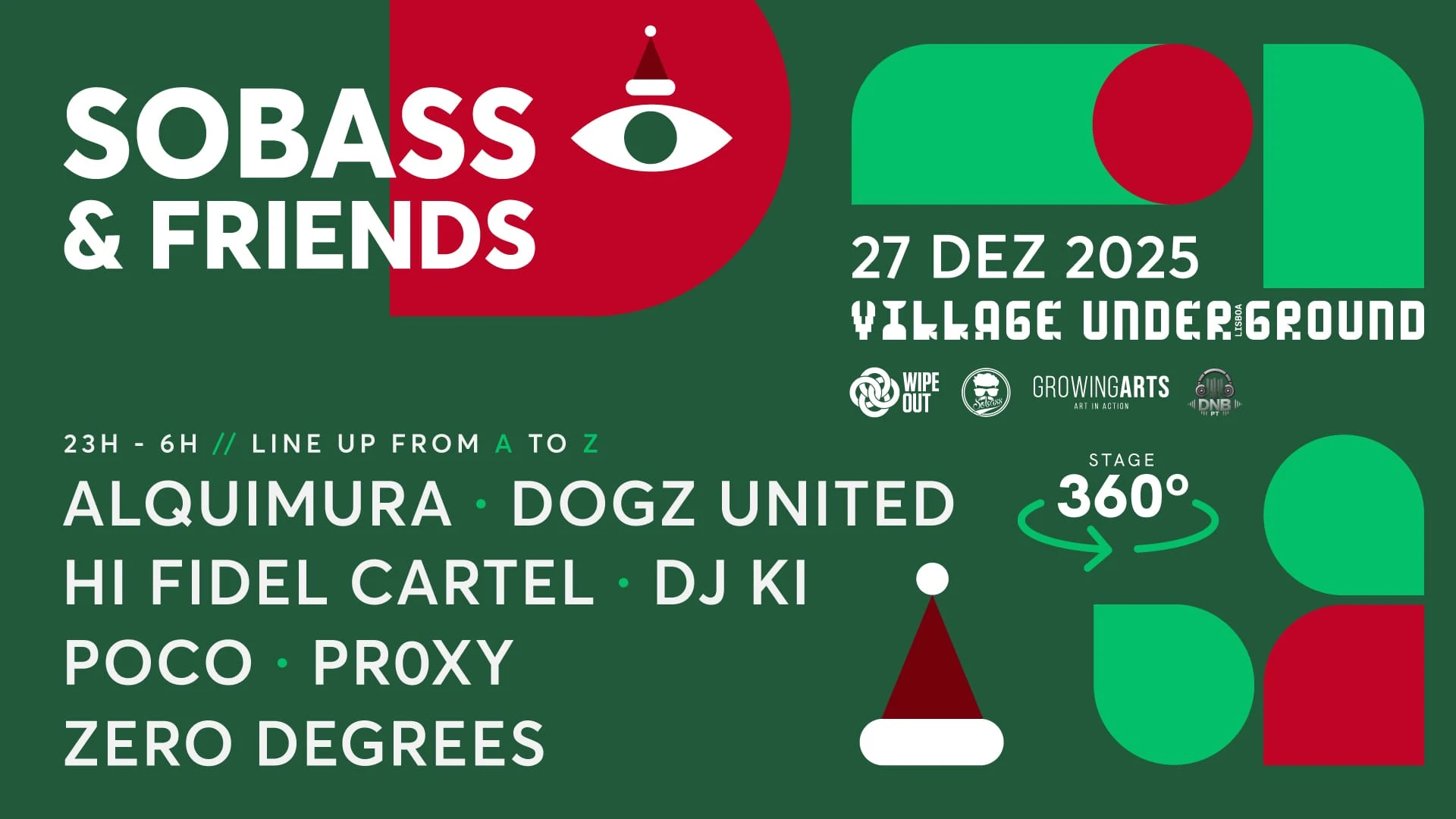Sobass & Friends: 360 Degree Stage