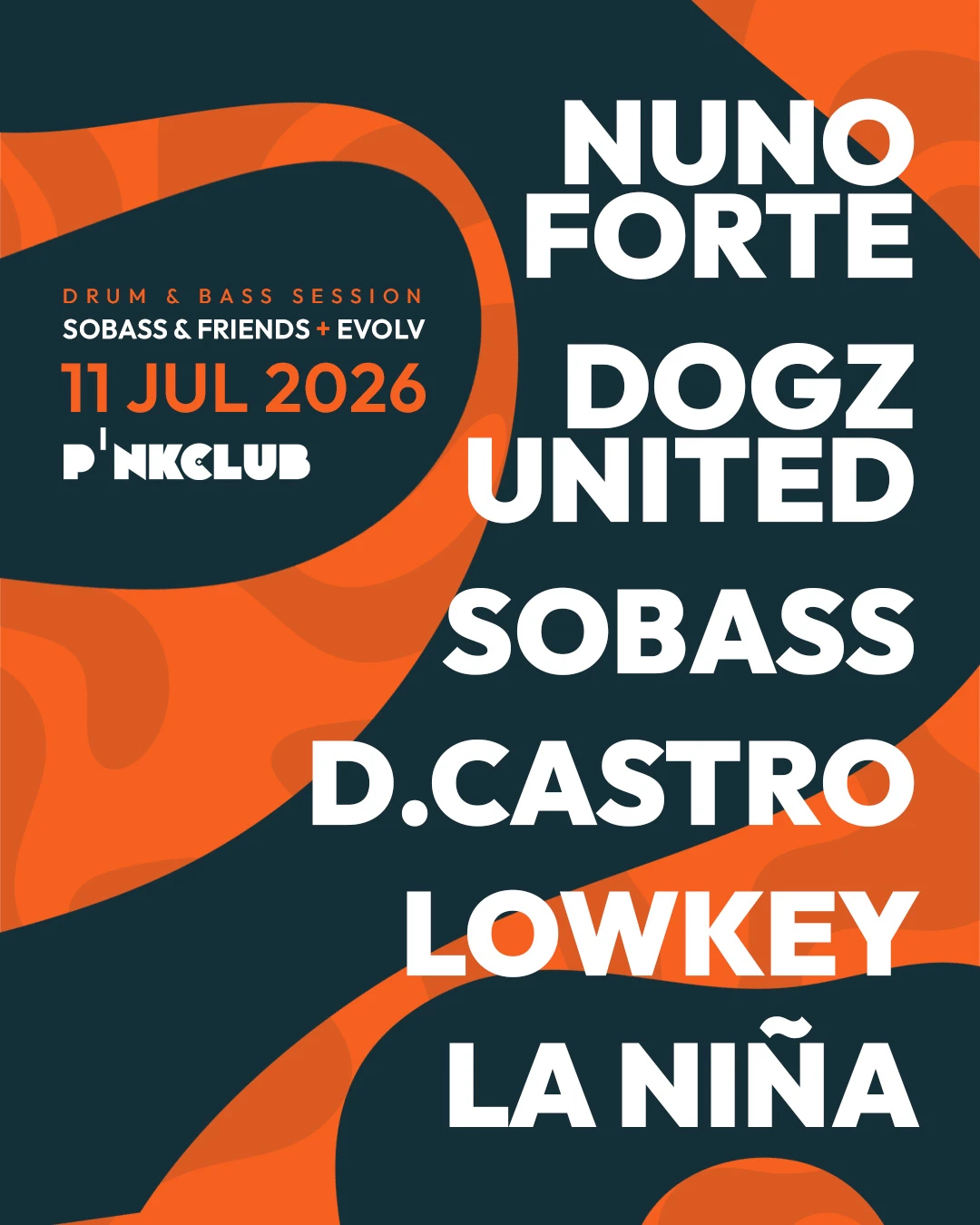 Sobass&Friends X Evolv @ Pink Club Drum And Bass Session