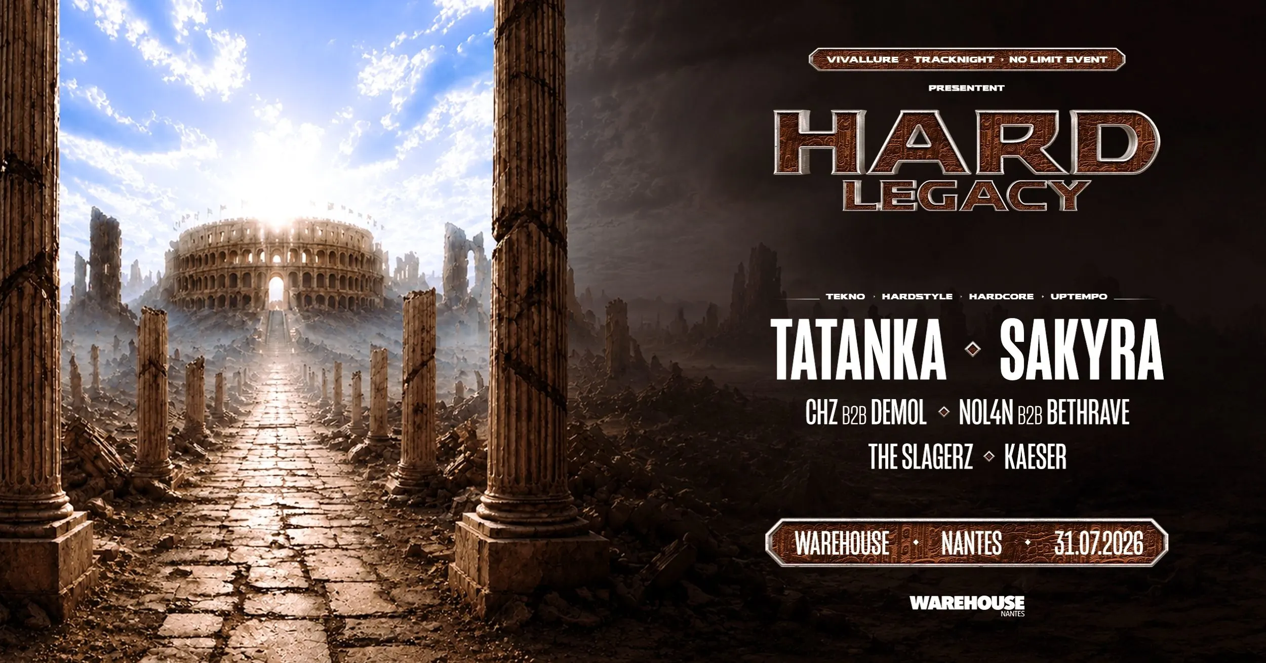 Hard Legacy W/ Tatanka, Sakyra & More