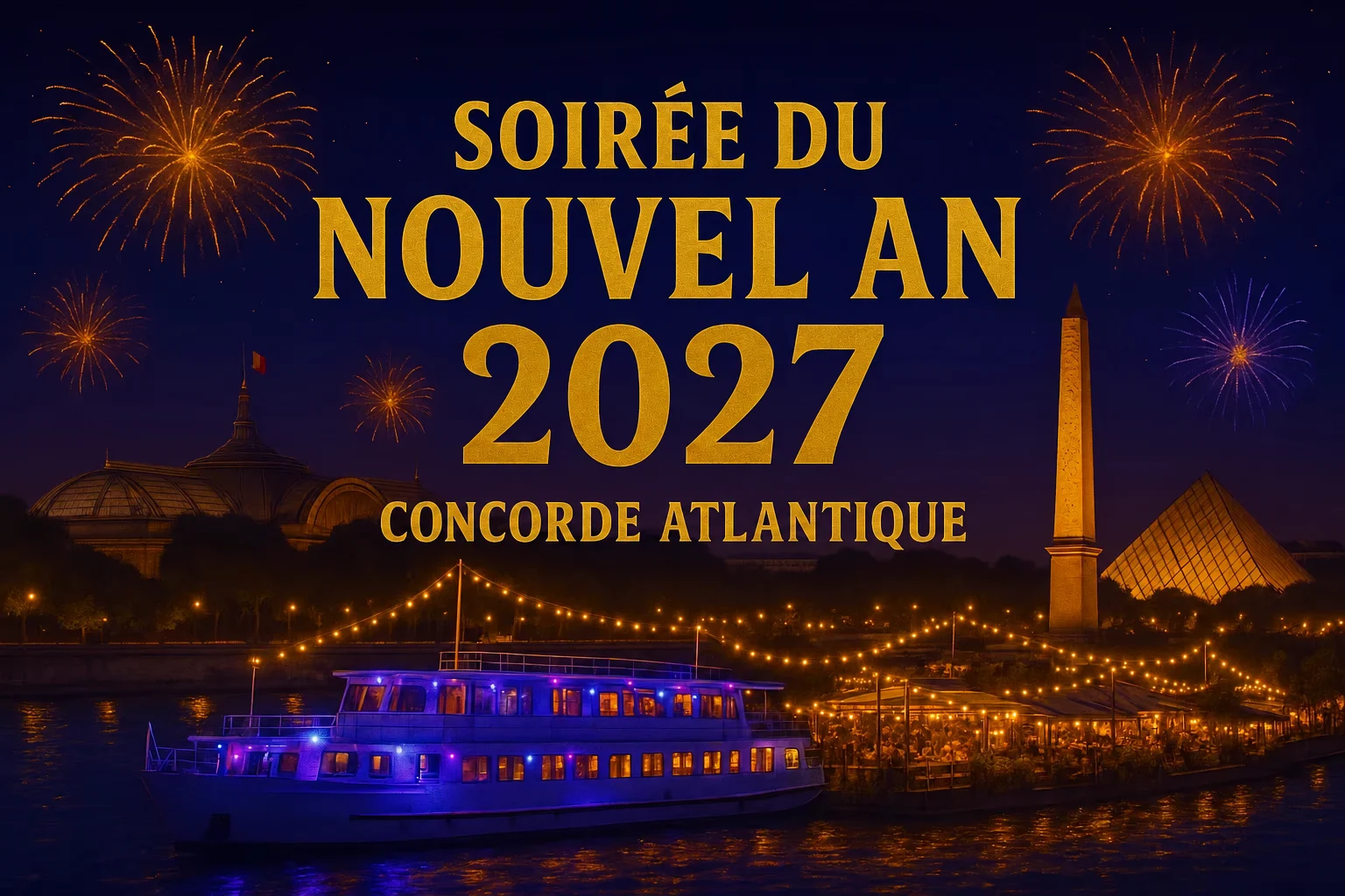 Boat Party Réveillon 2027