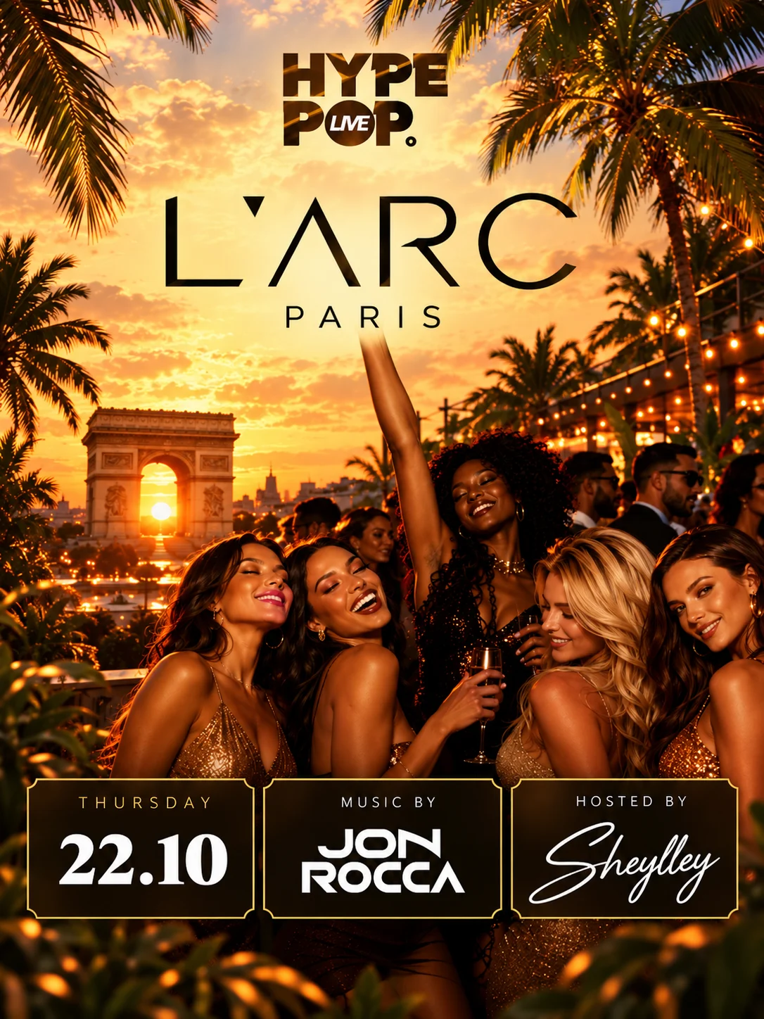 L'arc Paris - Jeudi 22 Octobre