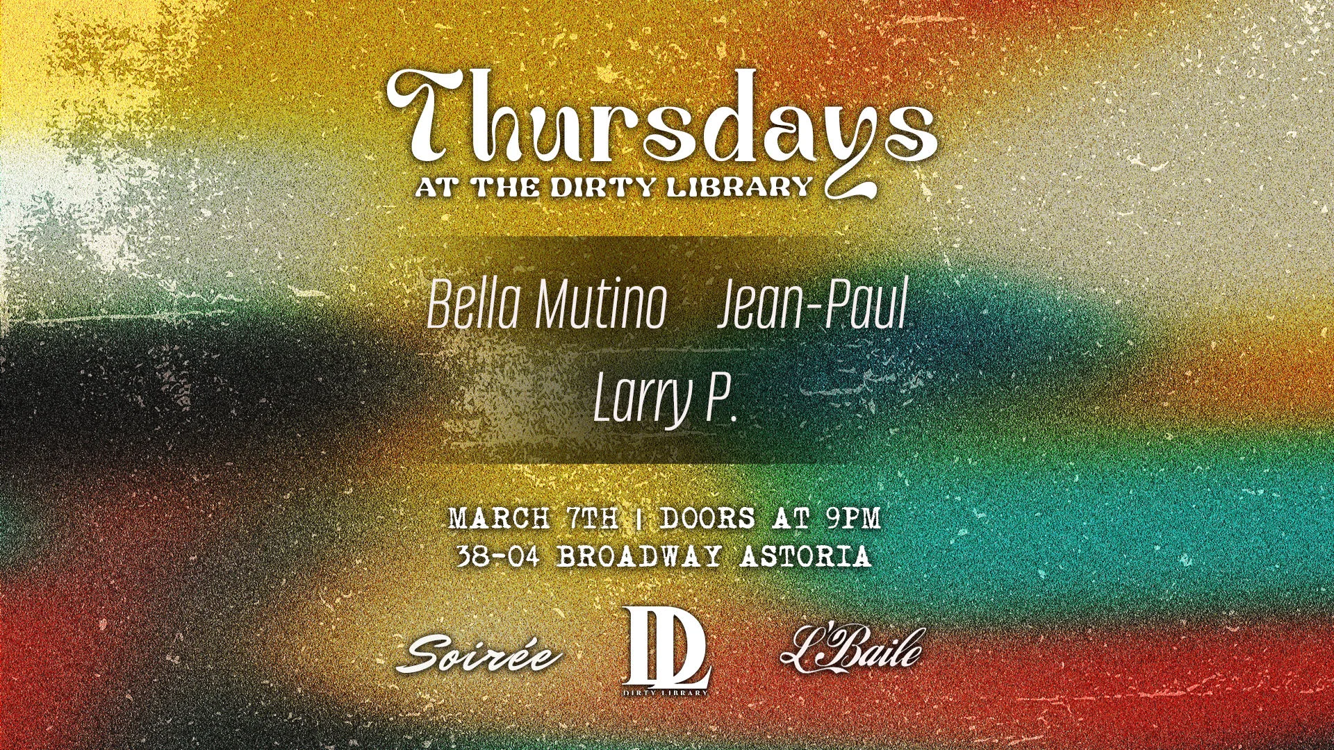 Thursdays At The Dirty Library