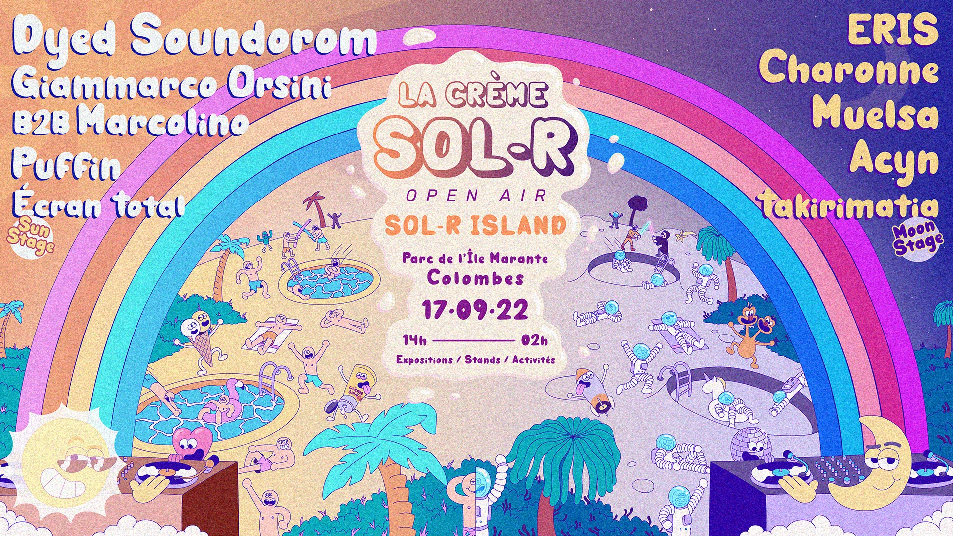 La Crème Sol-R: Dyed Soundorom, Giammarco Orsini, Eris, Charonne &More