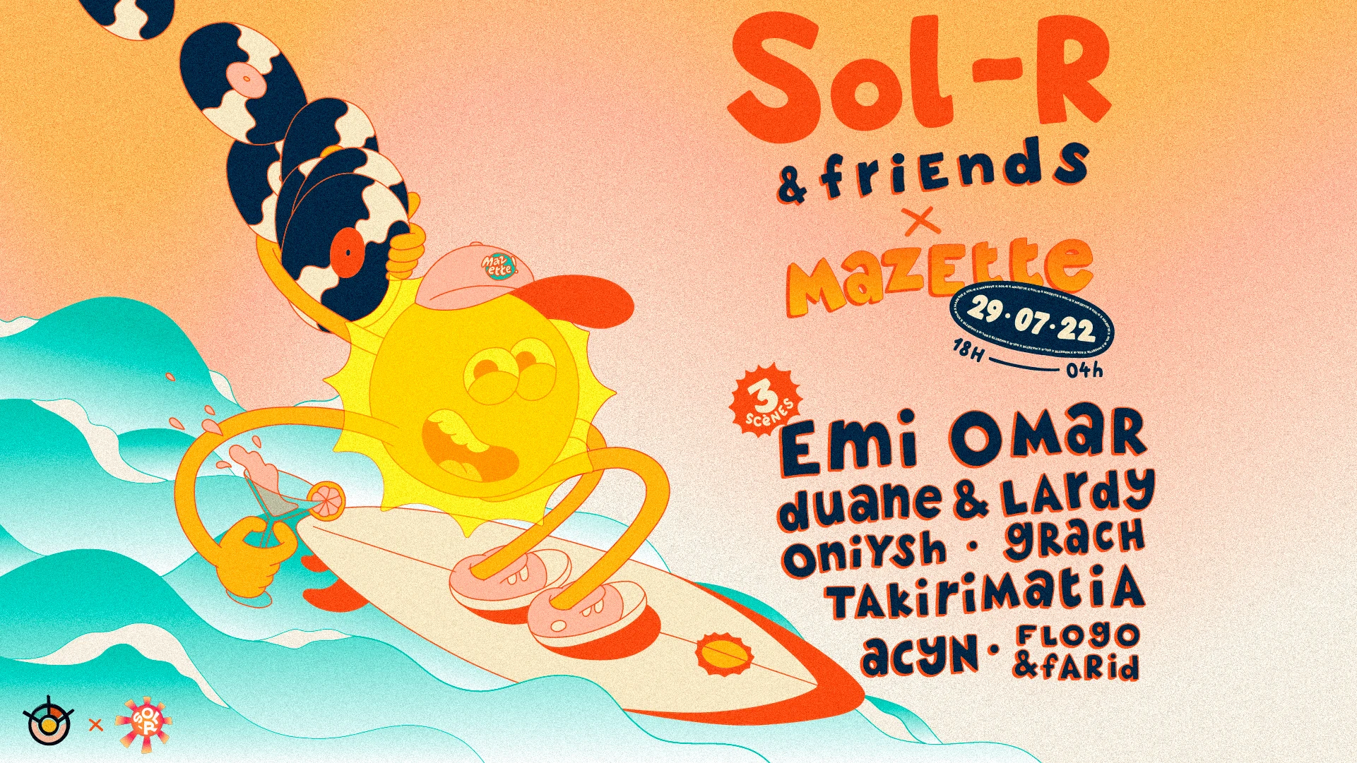Sol-R & Friends X Le Mazette