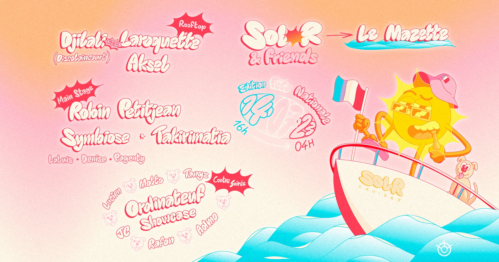 Sol-R & Friends : Fête Nationale !