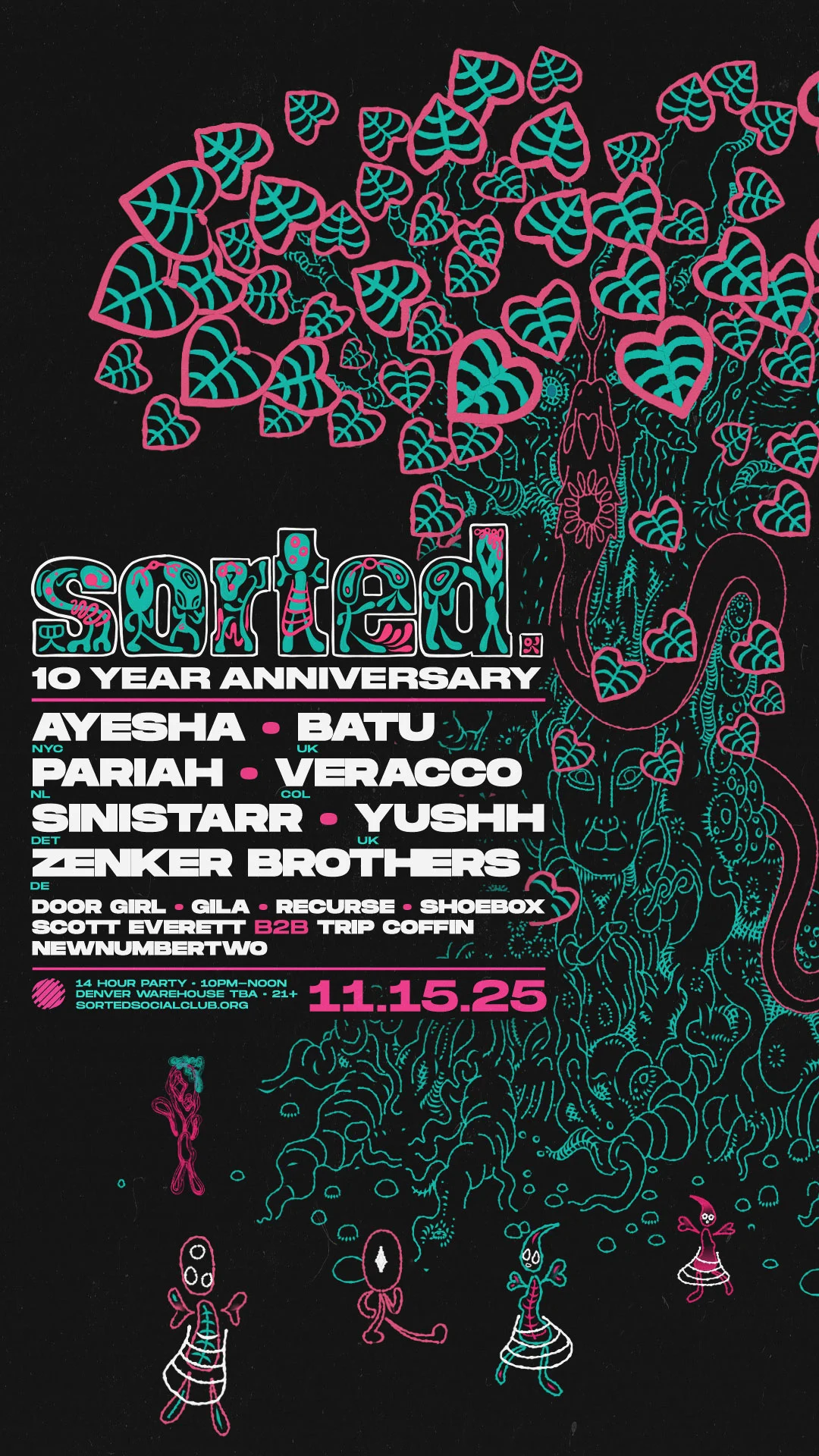 Sorted X Timedance - 10yr Anniversary