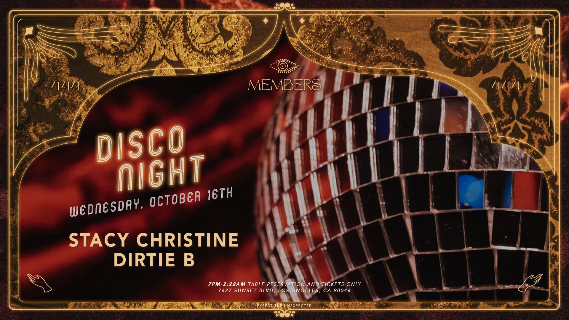 Disco Night - Stacy Christine & Dirtie B