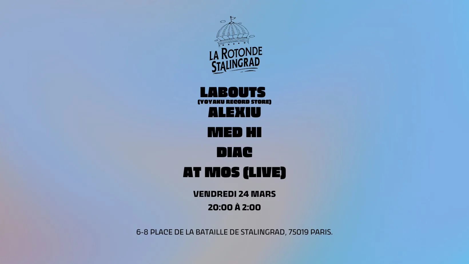 Stay At Home Invites: Labouts, Alexiu, Diac & At Mos (Live)