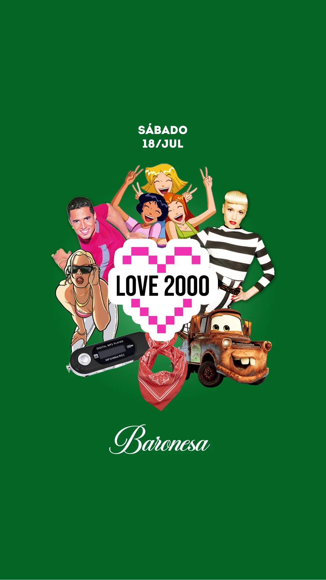 Love 2000 No Terraço Baronesa #2