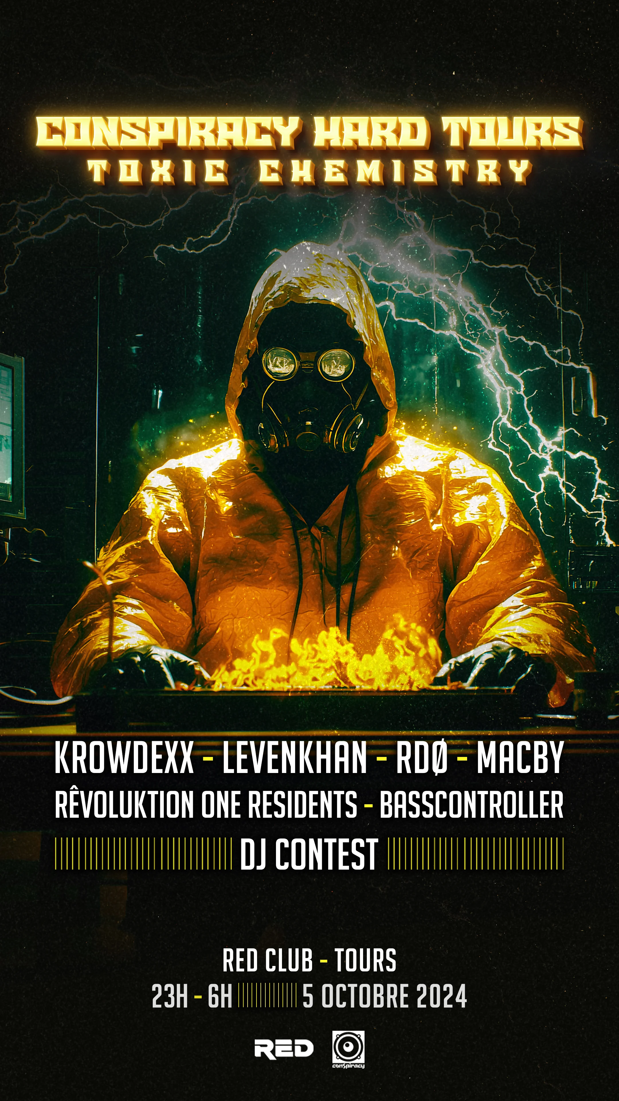 Conspiracy Hard Tours - Toxic Chemistry