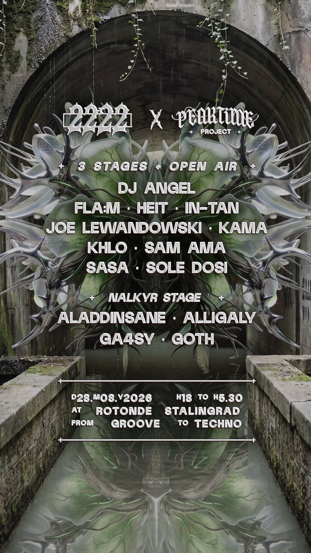 2222 X Peaktime X Nalky · Free Open Air & Club Xxl