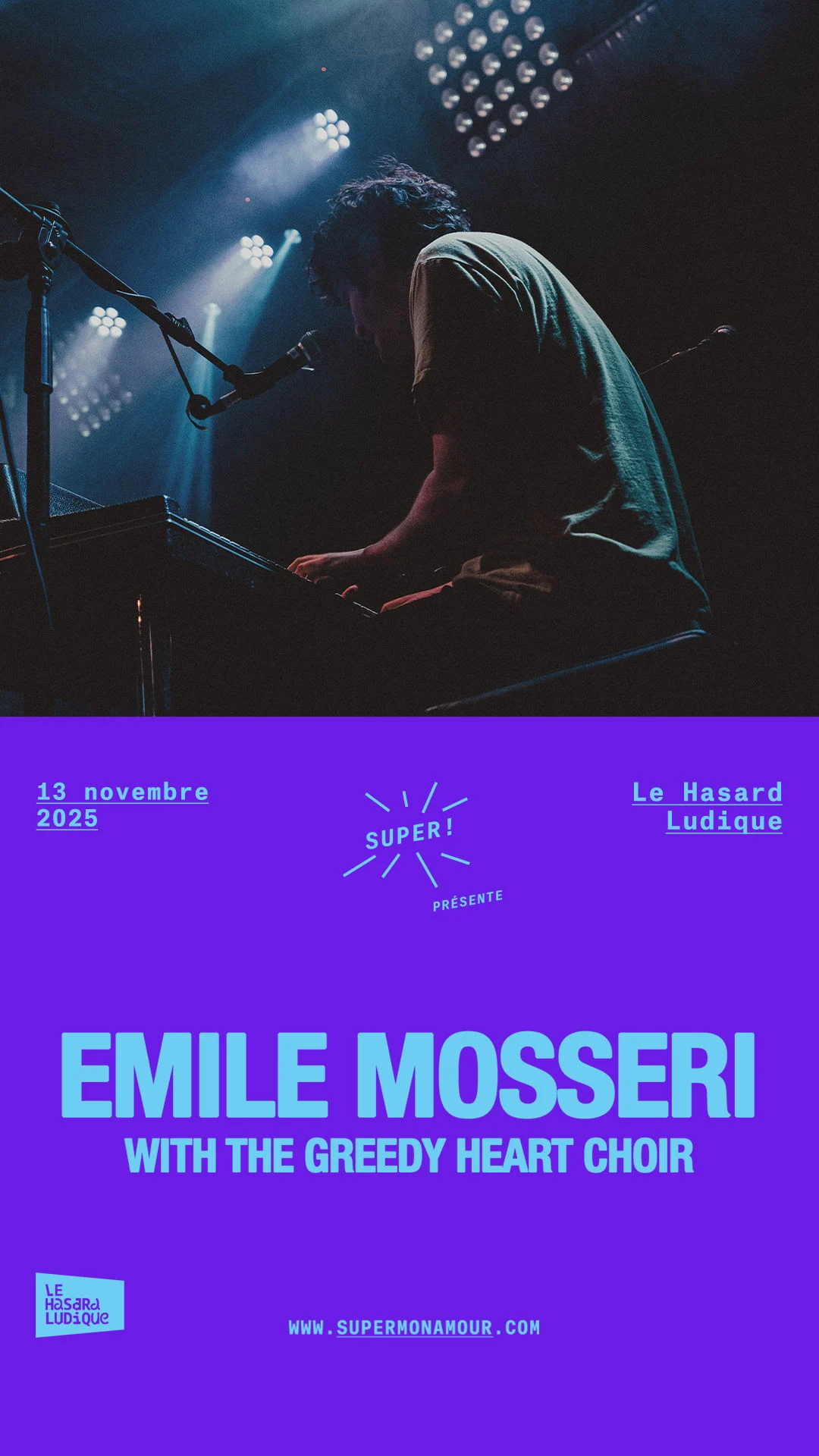 Emile Mosseri With The Greedy Heart Choir + Lagrima