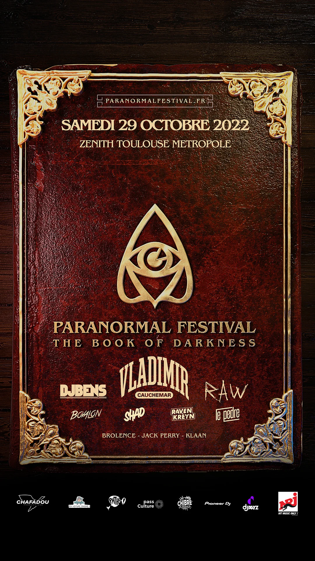 Paranormal Festival - The Book Of Darkness @Toulouse Zénith