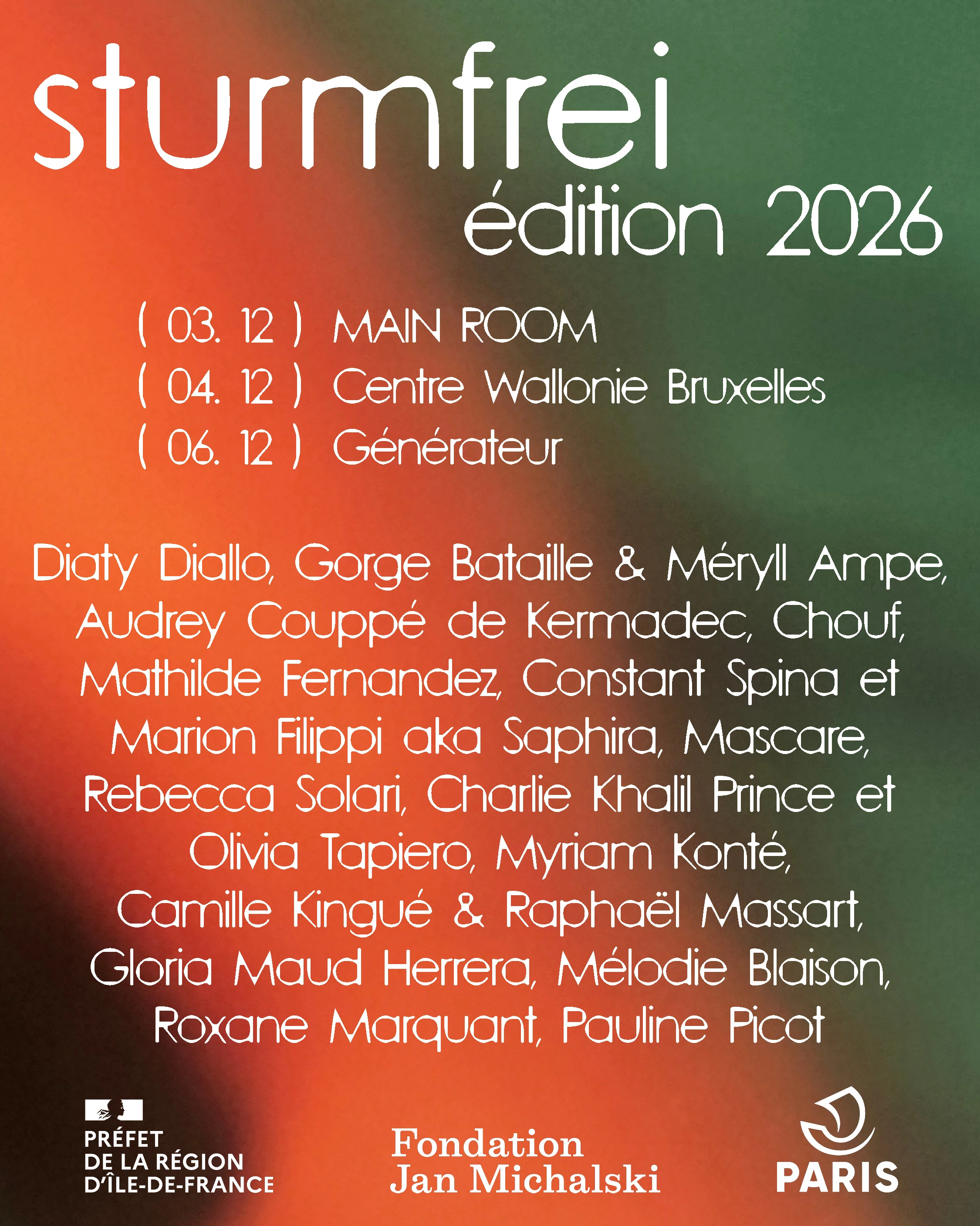 Sturmfrei Festival - Soir 1 · Main Room