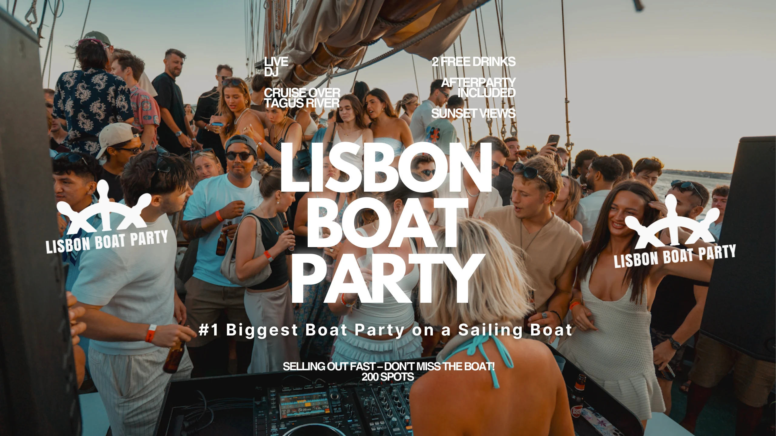 Lisbon Boat Party