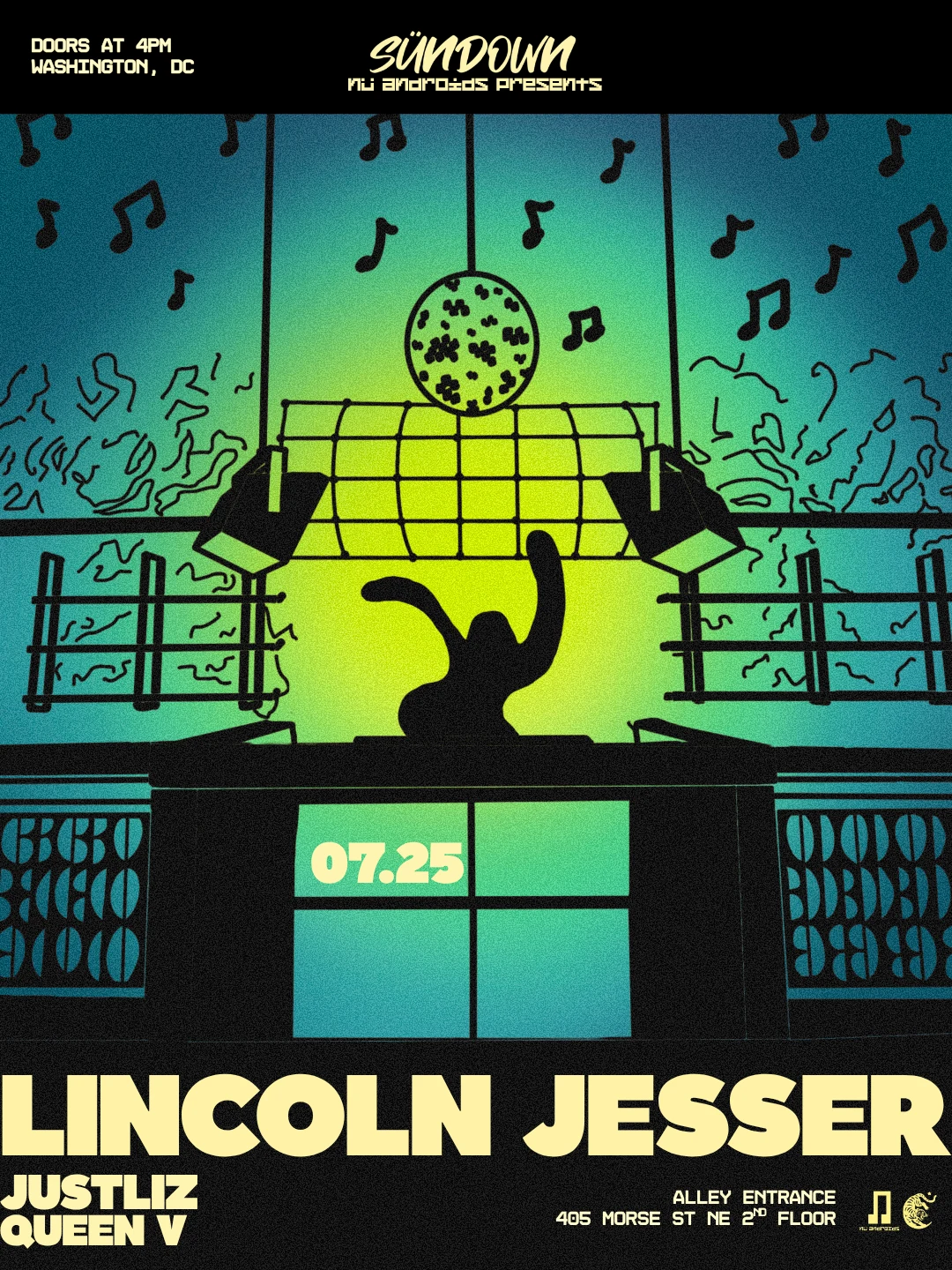 Nü Androids Presents Sündown: Lincoln Jesser