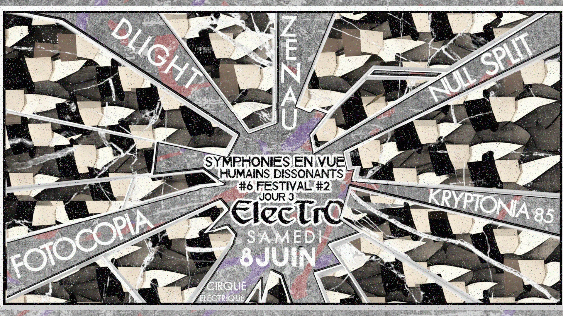 Symphonies Dissonantes Fest 2 - Jour 3 - Electro Indus Ebm
