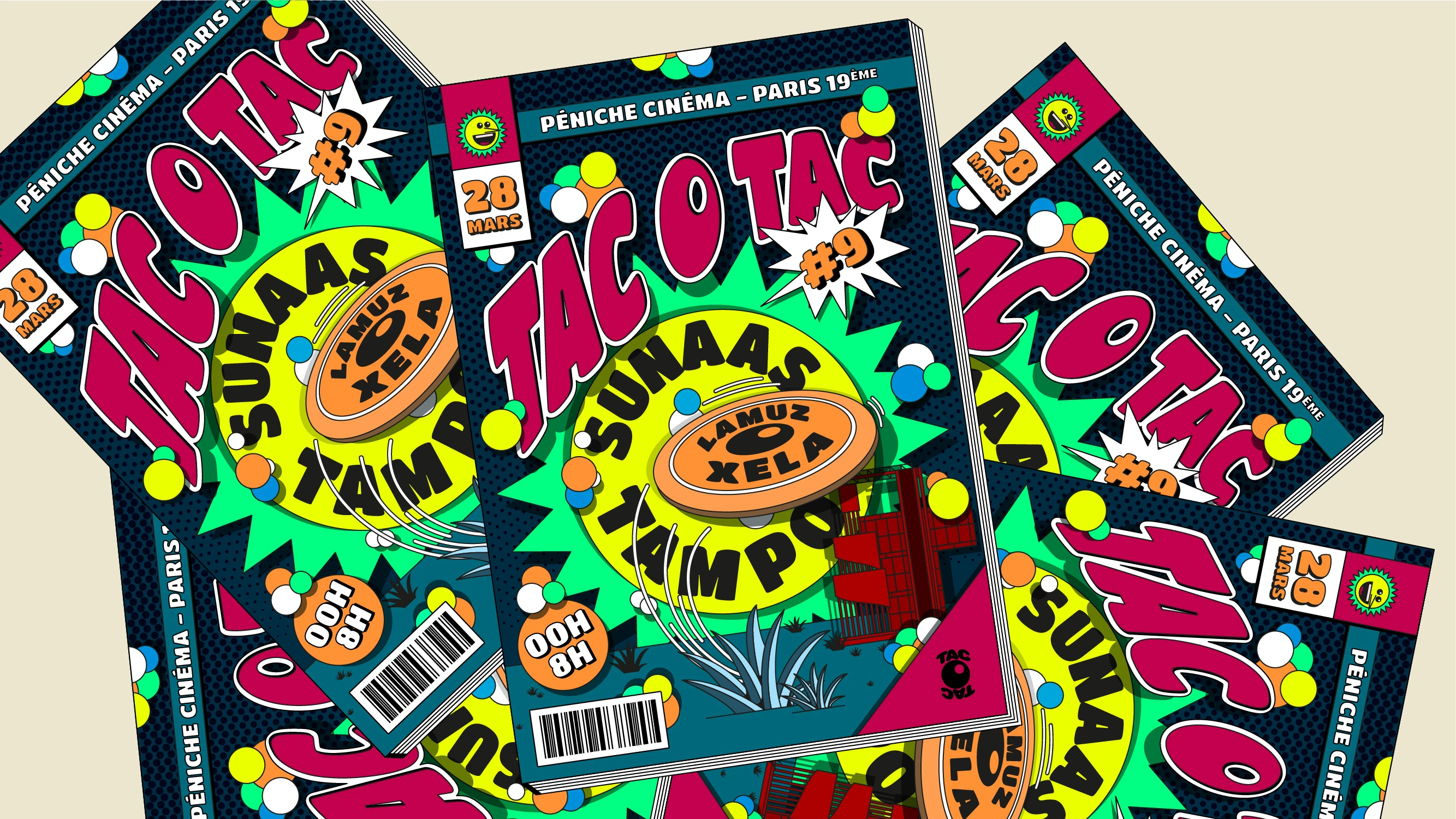 Cartoonerie : Tac O Tac Invite Sunaas & Tampo