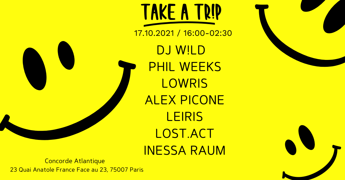 Take A Trip With Dj W!Ld / Phil Weeks / Alex Picone + More