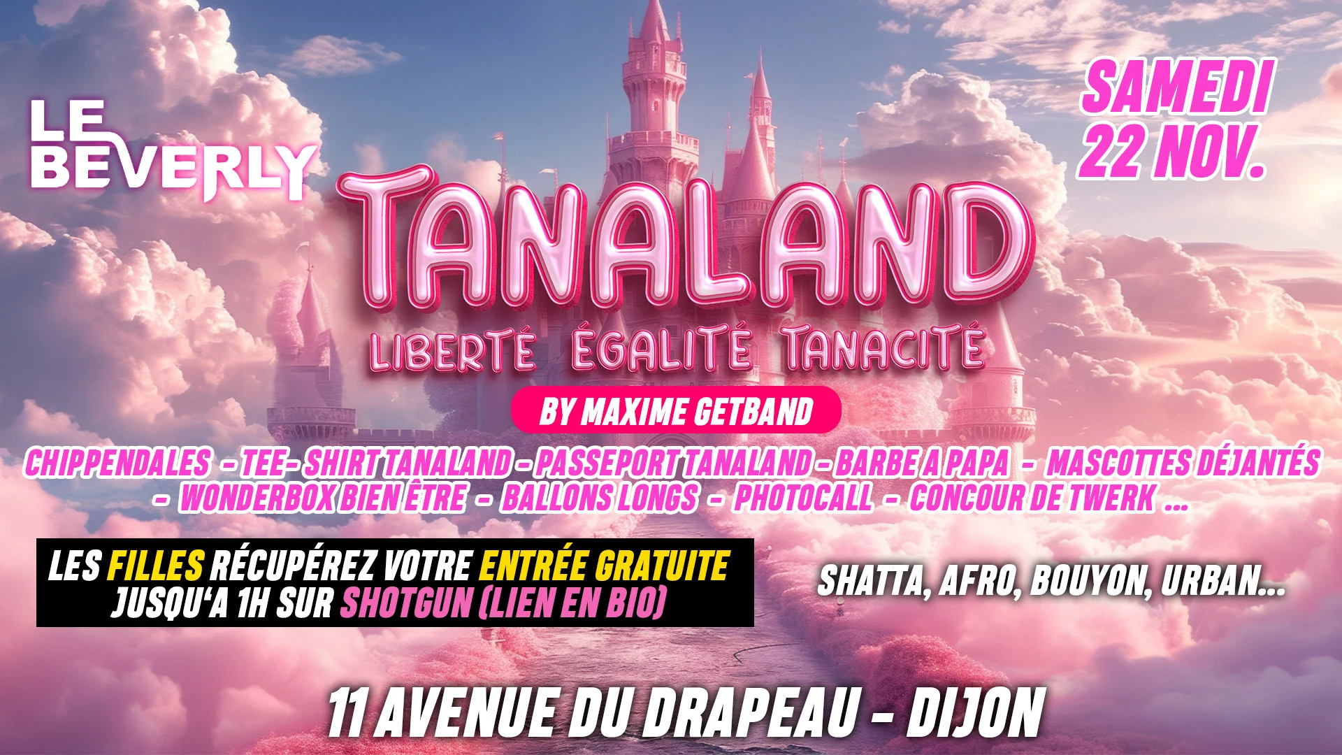 Tanaland By Getband X (Le Beverly Dijon)