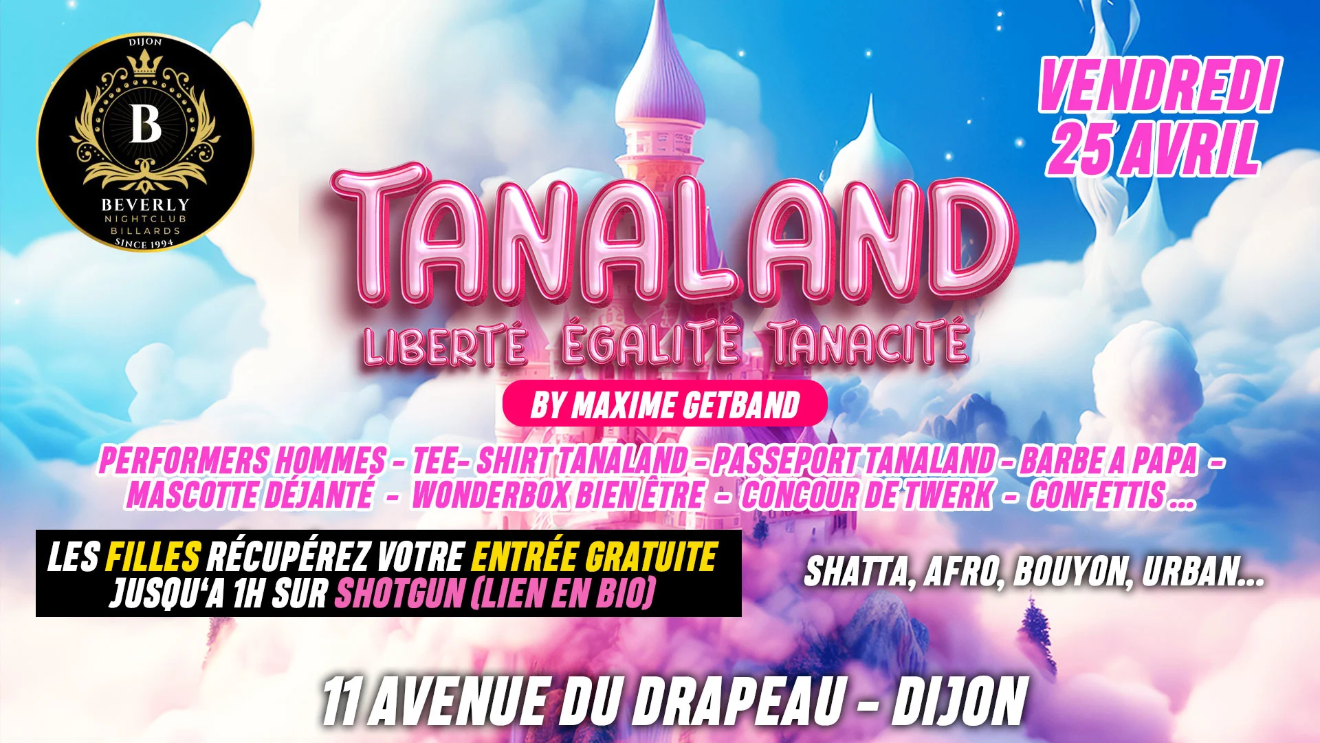 Tanaland By Getband X (Le Beverly Dijon)