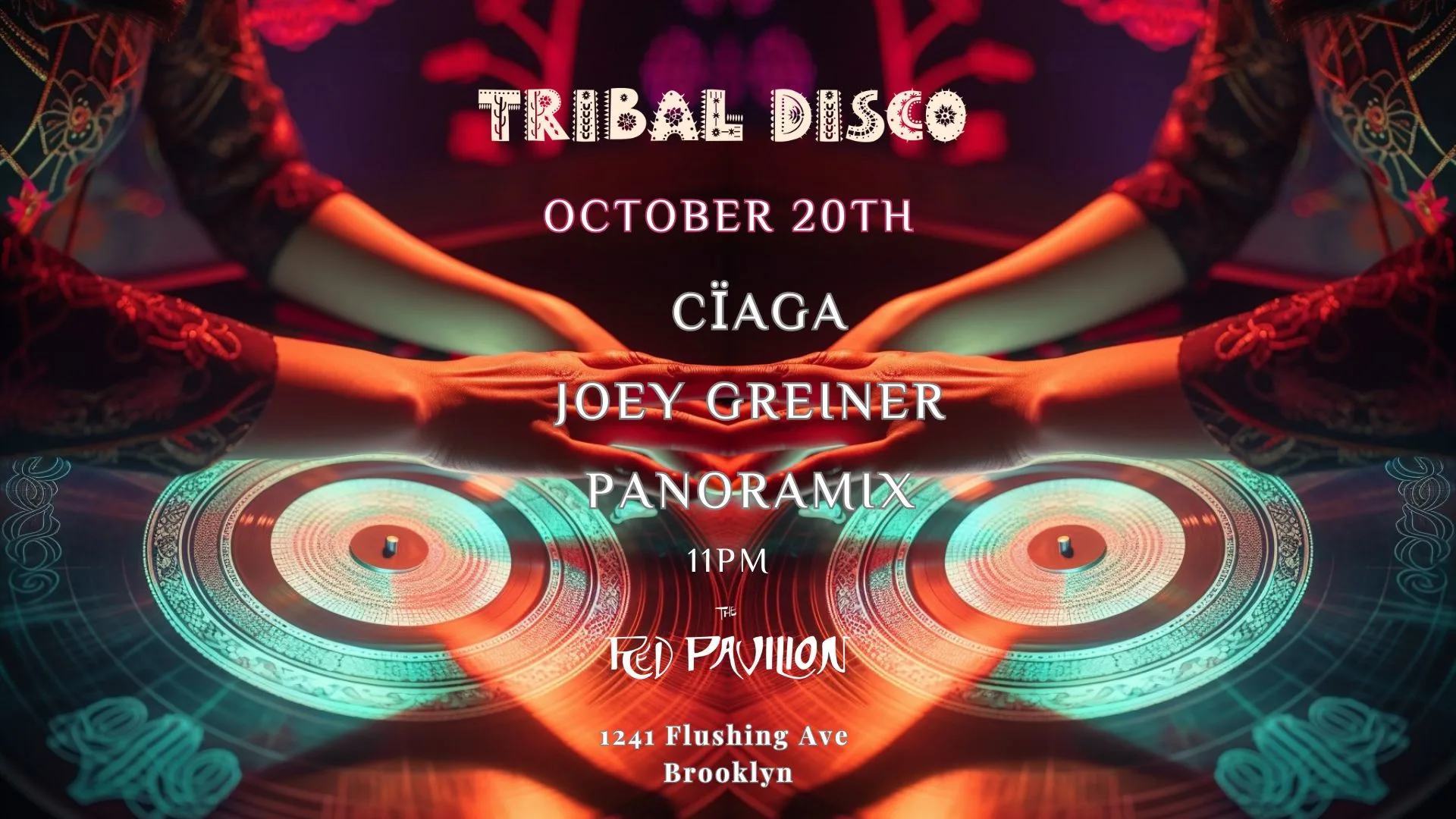 Tribal Disco At Red Pavilion