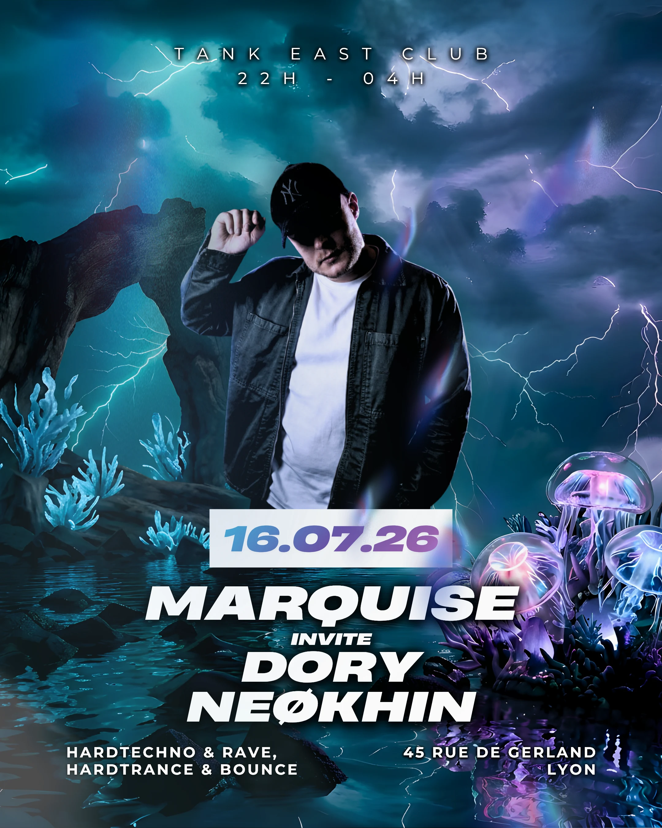 Techno Tank : Marquise Invite Dory & Neokhin