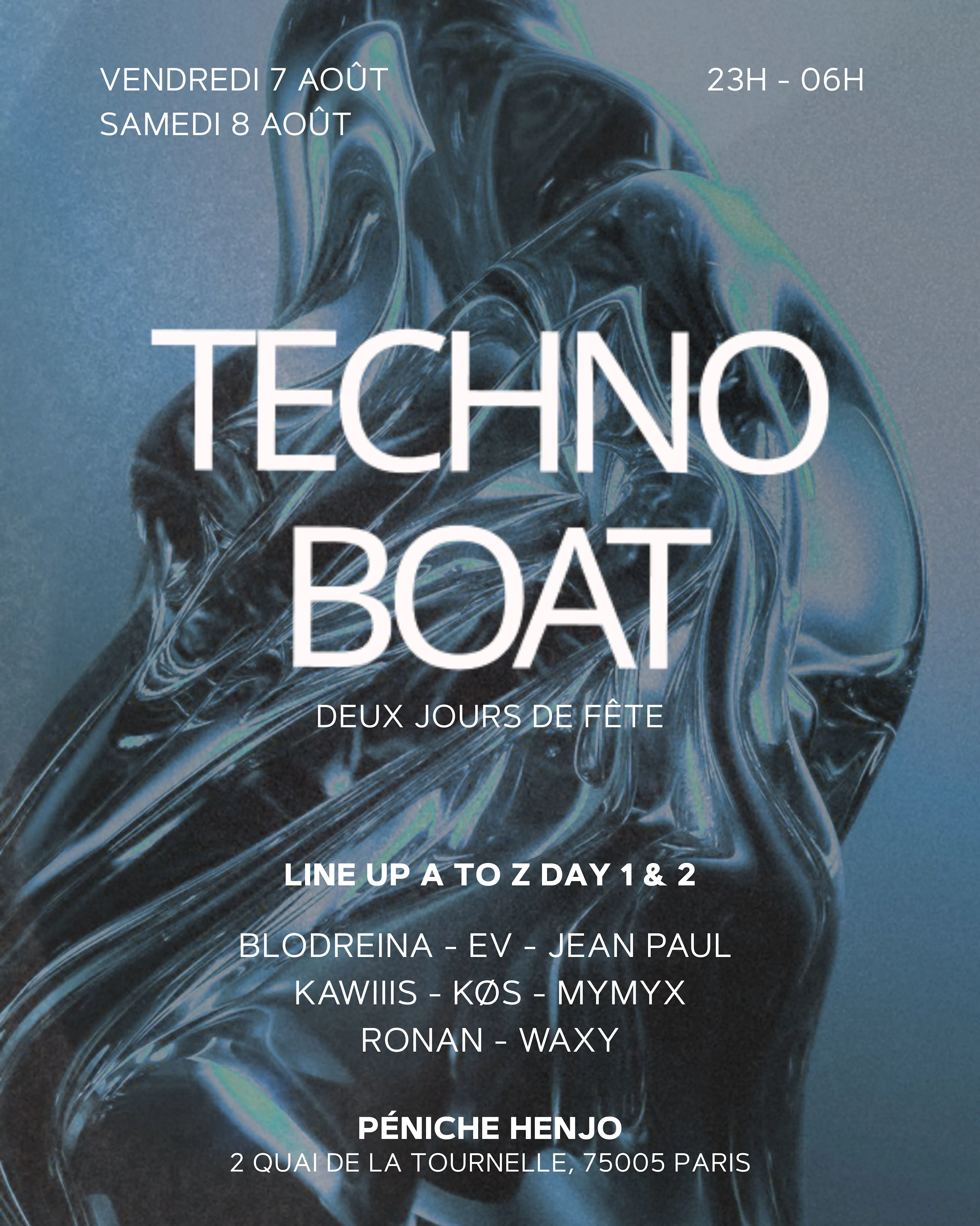 Techno Boat #16 & #17 - Opening De Saison