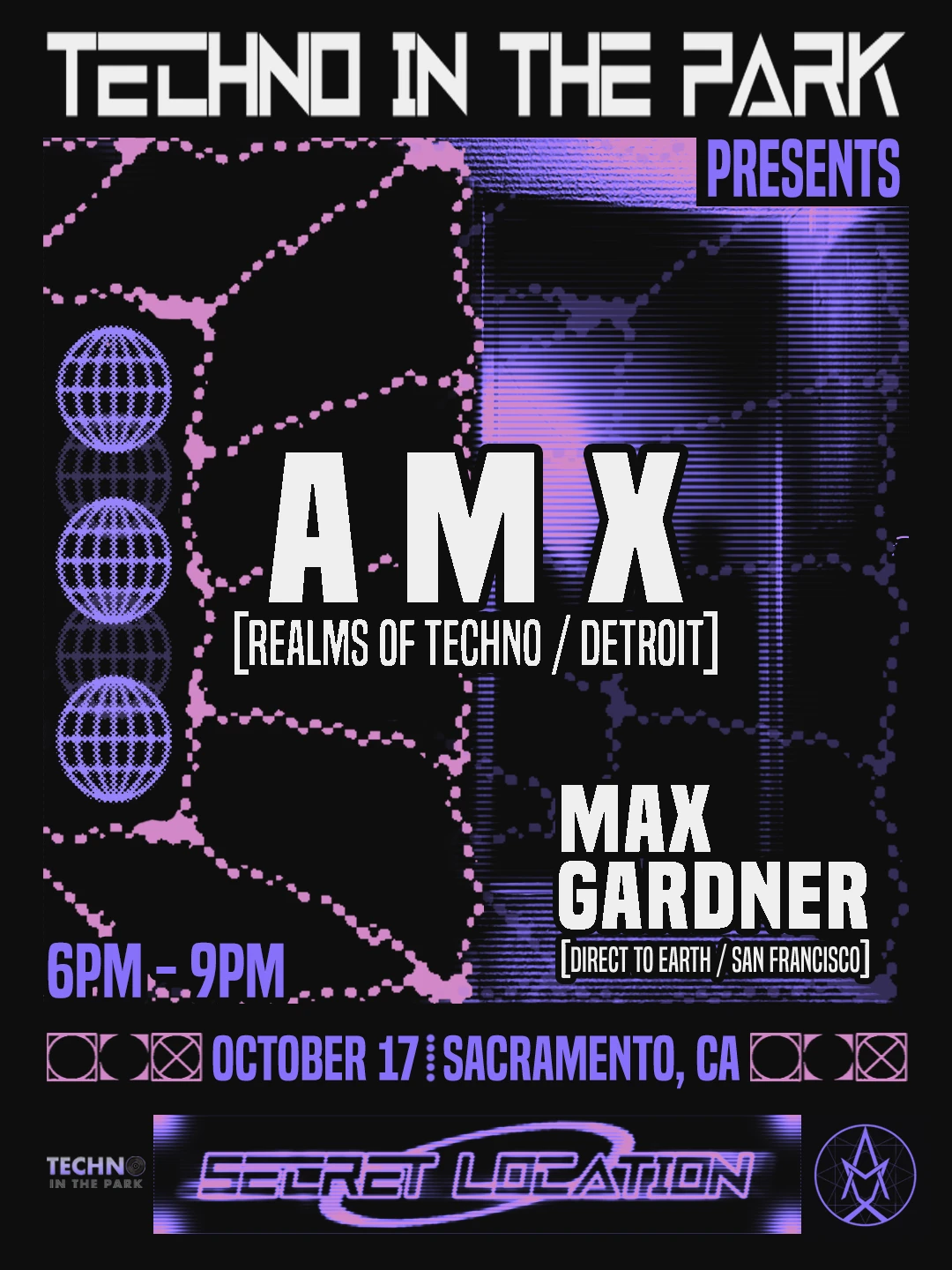 Techno In The Park Presents: [Amx] W/Max Gardner