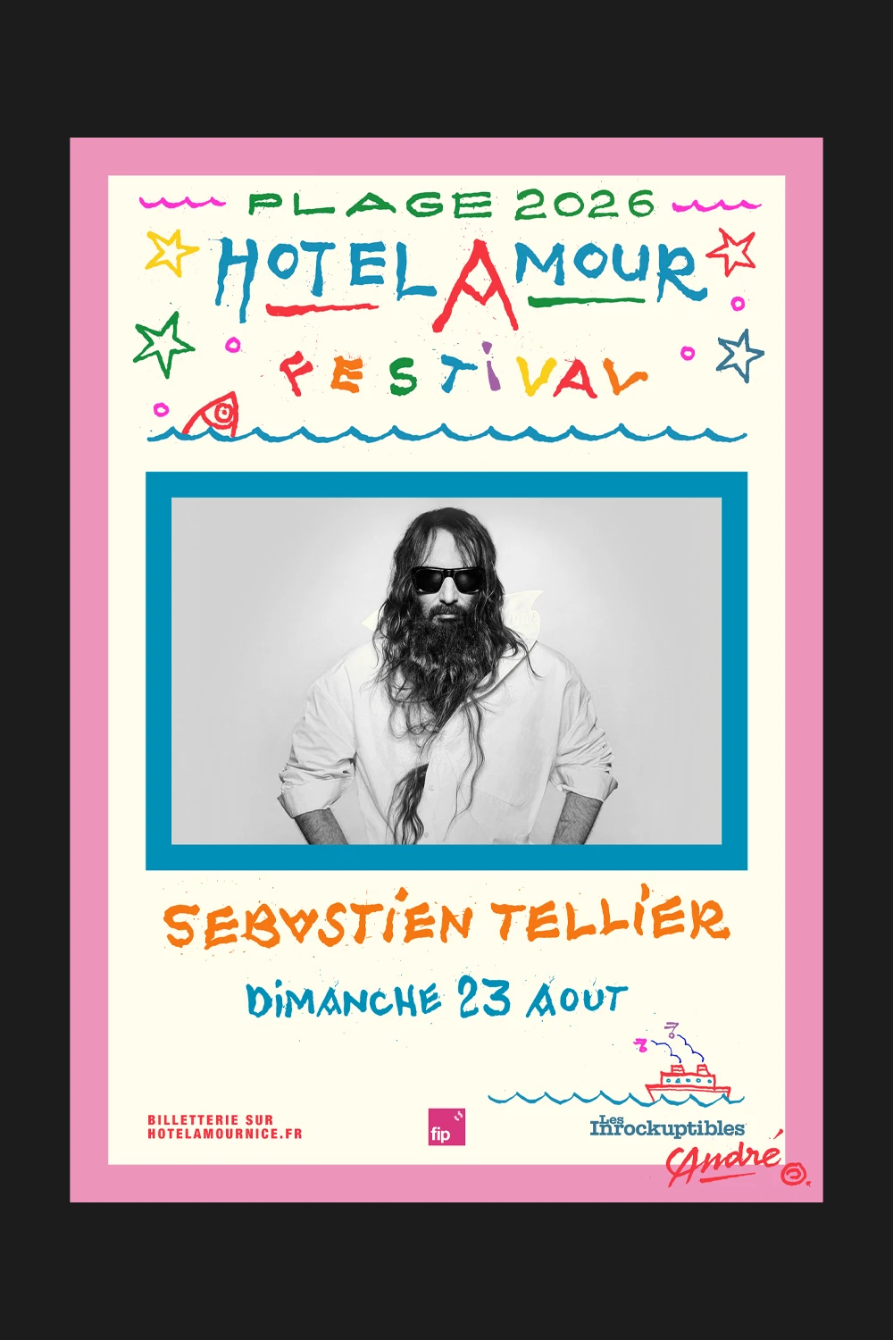 Sébastien Tellier À La Plage De L'hotel Amour